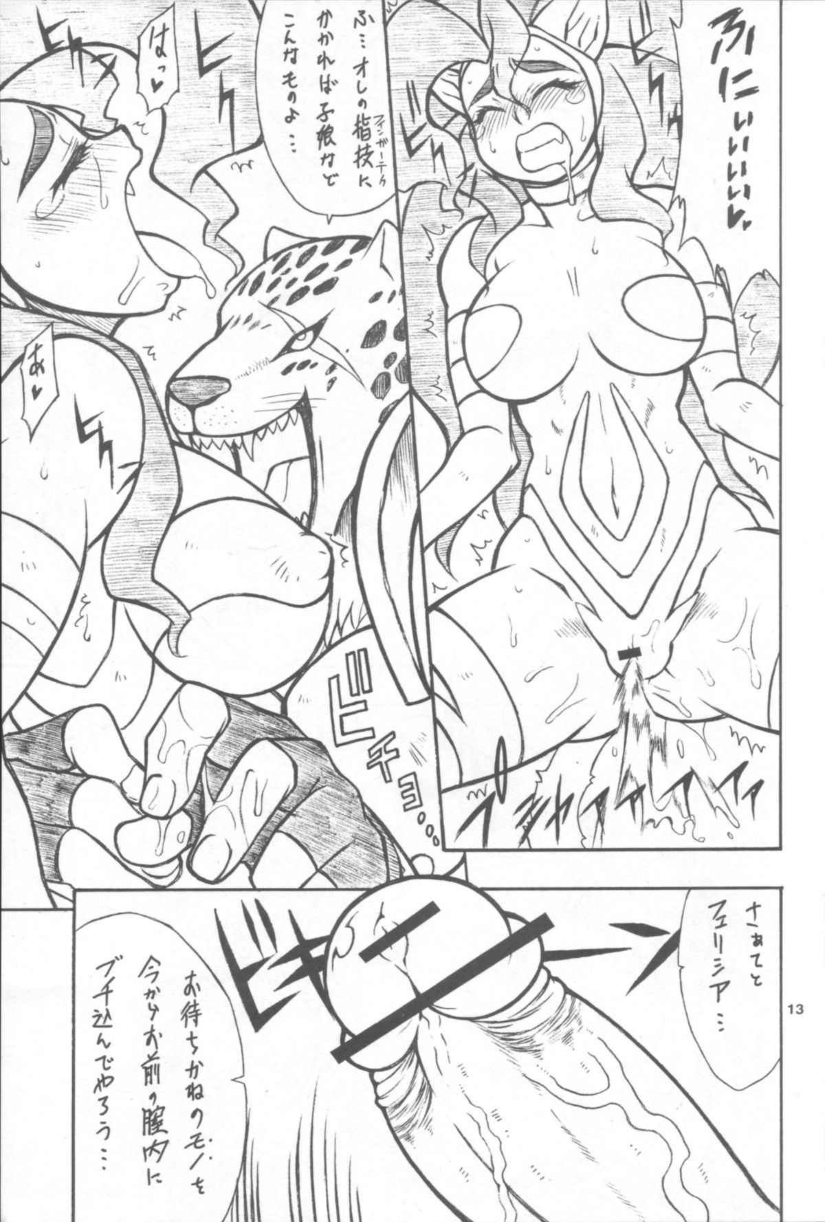 (C72) [迷い猫 (中上隆)] CAT DANCER (ヴァンパイア, 鉄拳)