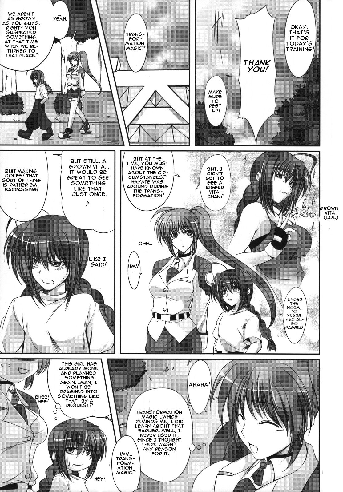 (C74) [SUTE☆POTE (神楽創志)] Riot Faker (魔法少女リリカルなのは) [英訳]