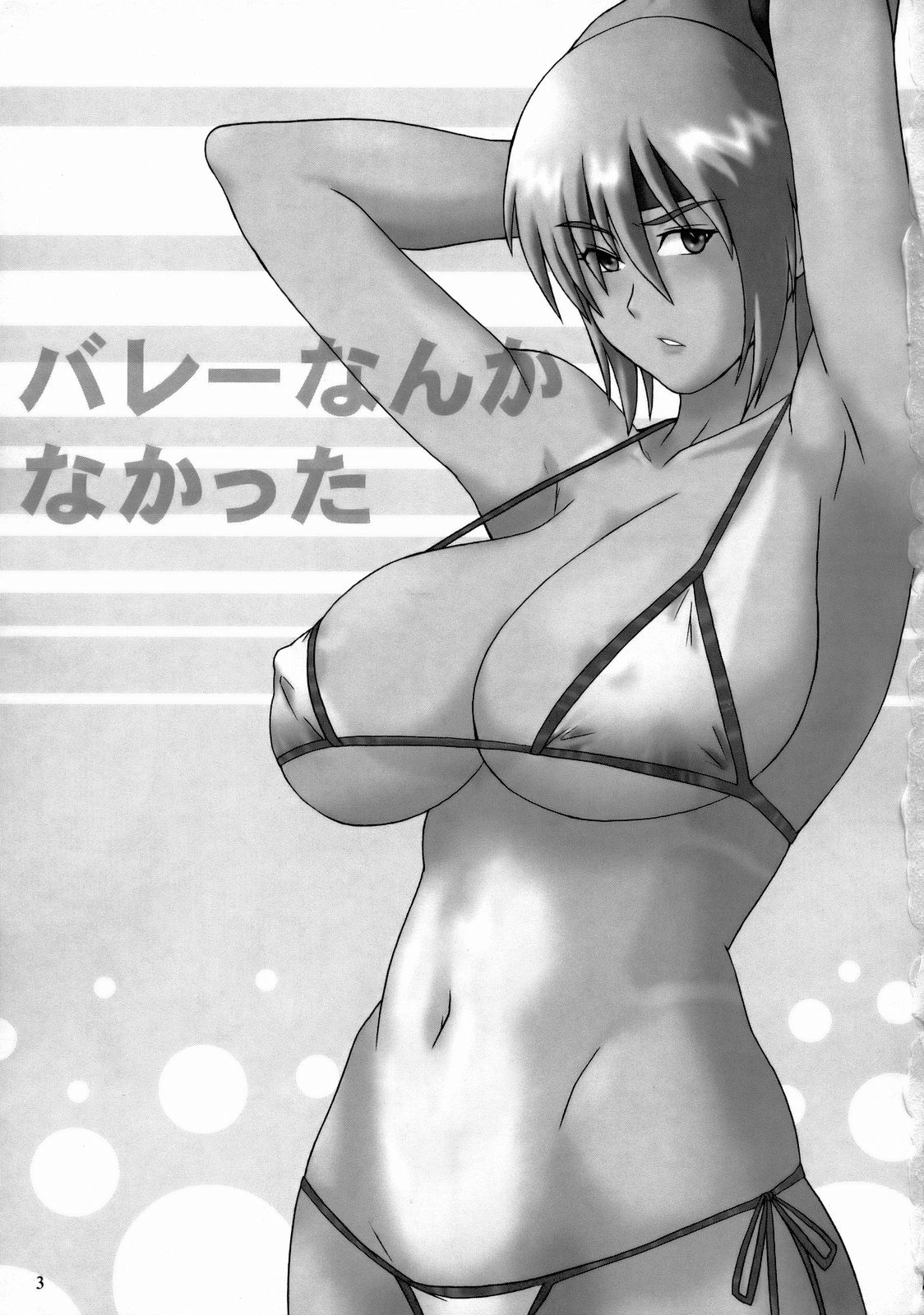 (C74) [ダシガラ100% (民兵一号)] バレーなんかなかった (デッド・オア・アライヴ)