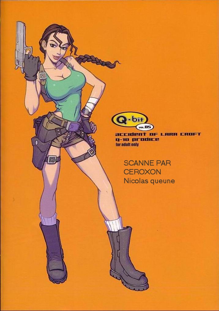 (C60) [Q-bit (Q-10)] Q-bit vol.05 - Accident of Lara Croft (トゥームレイダー)