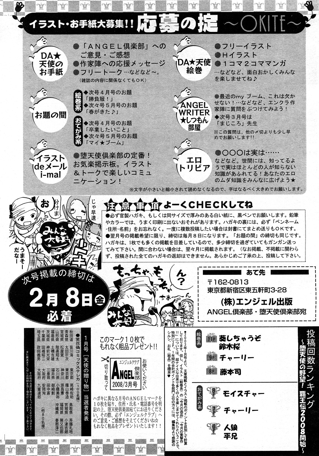 ANGEL 倶楽部 2008年3月号