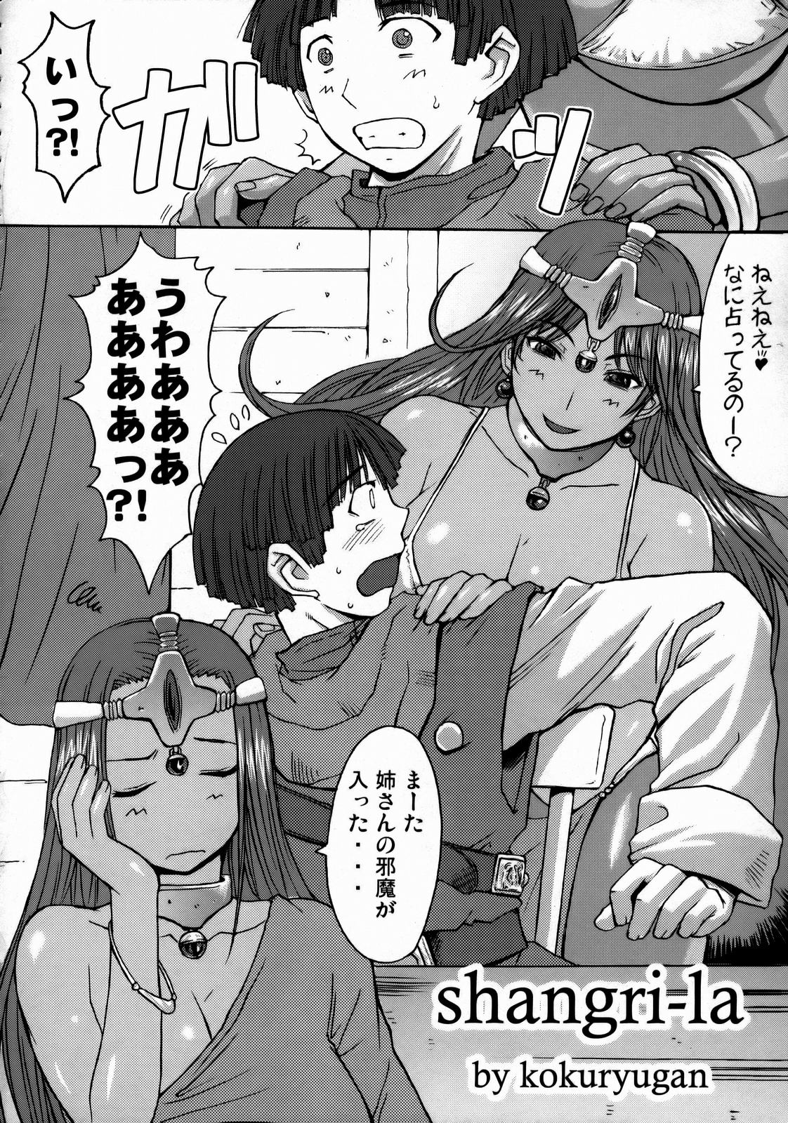 (C73) [爆乳フルネルソン (黒龍眼)] Shangri-la (ドラゴンクエストIV)
