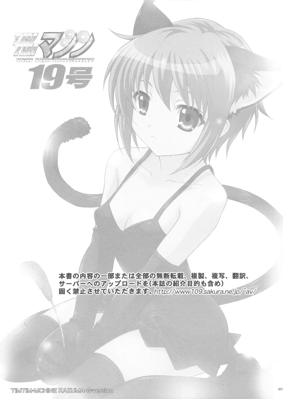(サンクリ39) [TIMTIMマシン (カズマ・G-VERSION)] TIMTIMマシン19号 (涼宮ハルヒの憂鬱)