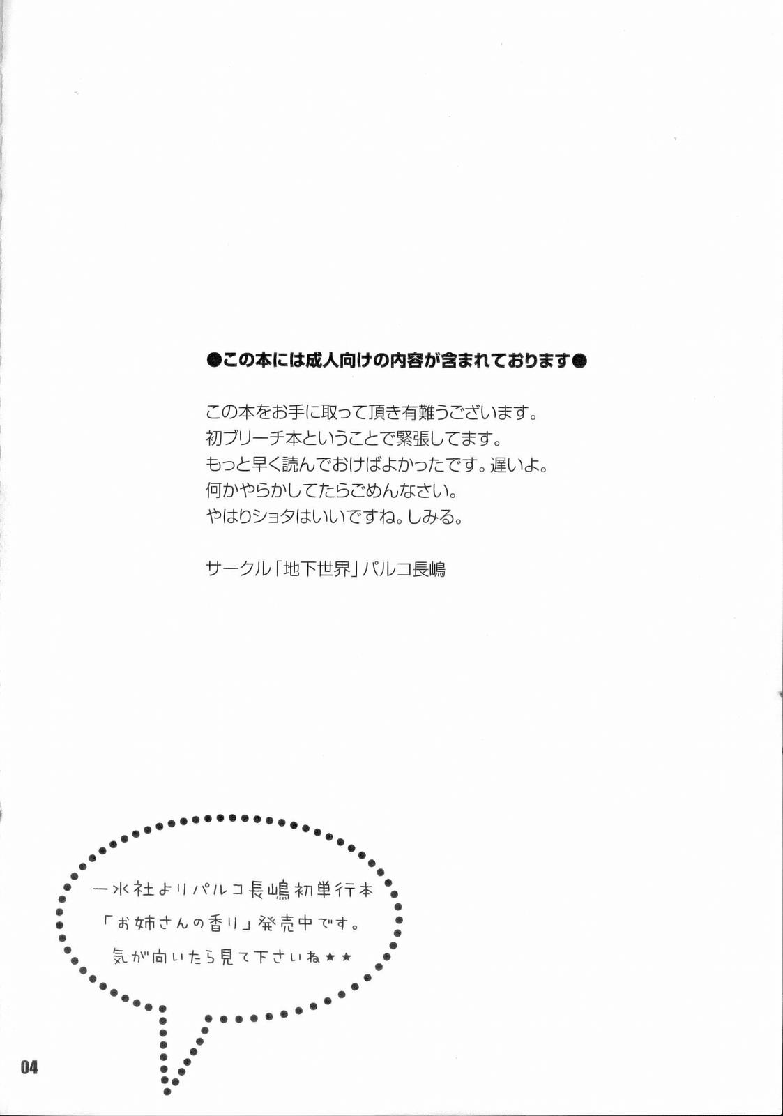 (C71) [地下世界 (パルコ長嶋)] 下剋上ダイナマイト (ブリーチ) [英訳]