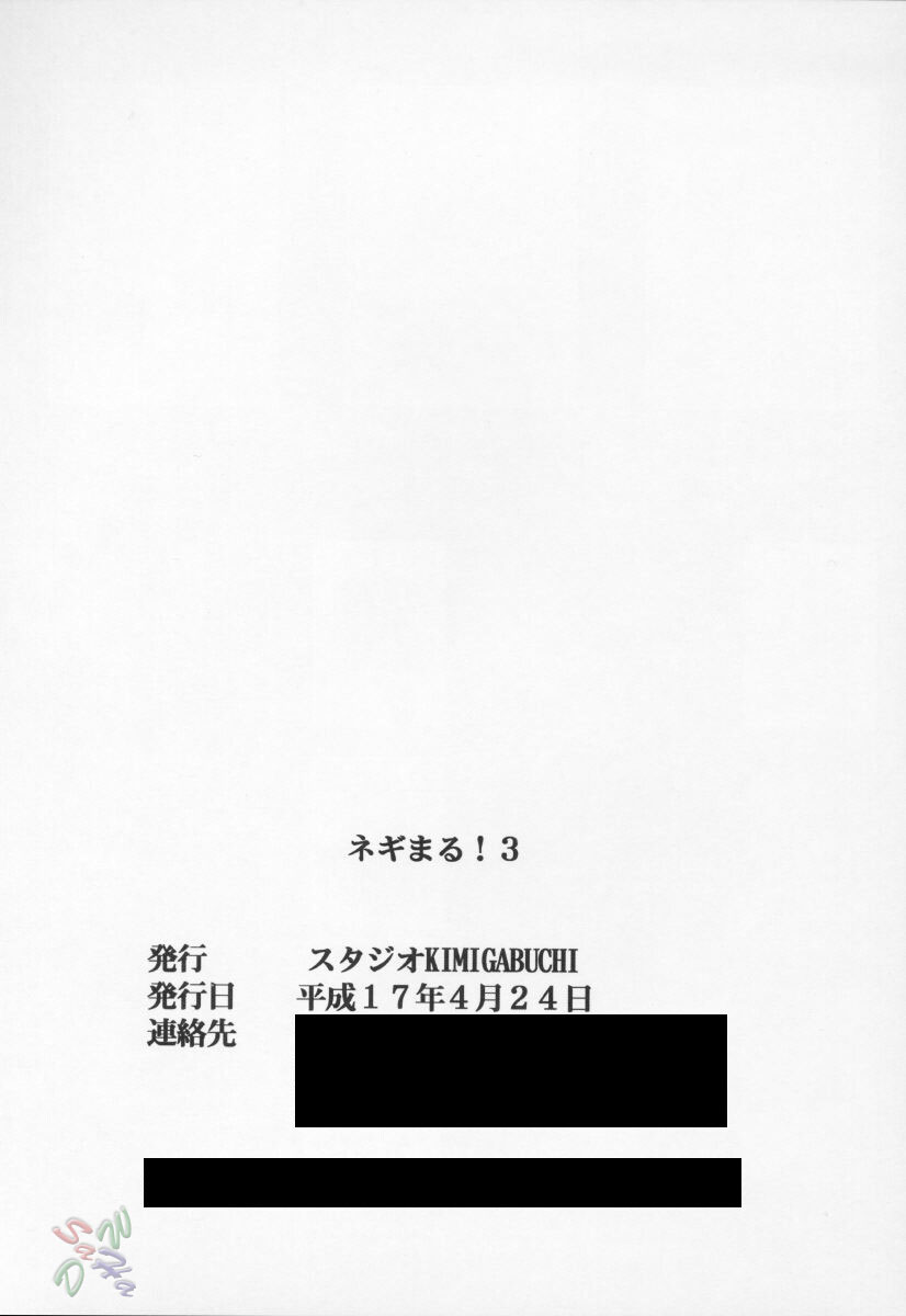 (Cレヴォ37) [スタジオKIMIGABUCHI (きみまる)] ネギまる! 3 (魔法先生ネギま!) [英訳]
