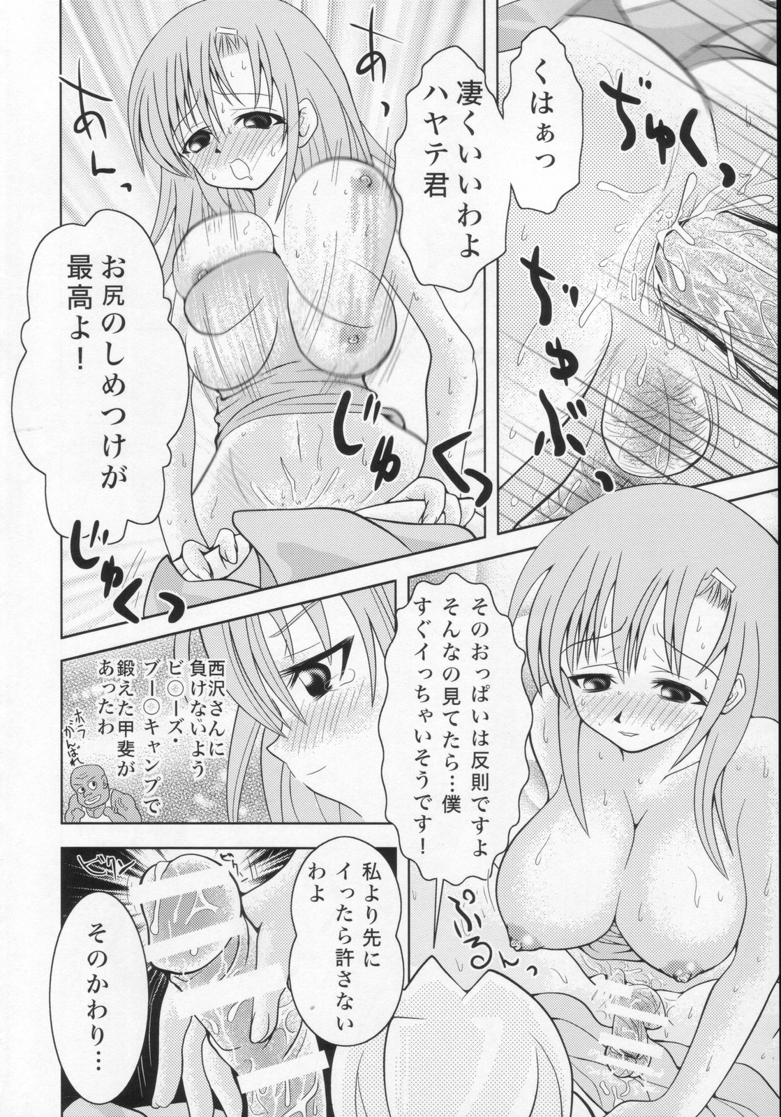 (C72) [Bクルーズ (志堂マユル)] ハヤテとふたなりヒナギク (ハヤテのごとく!)