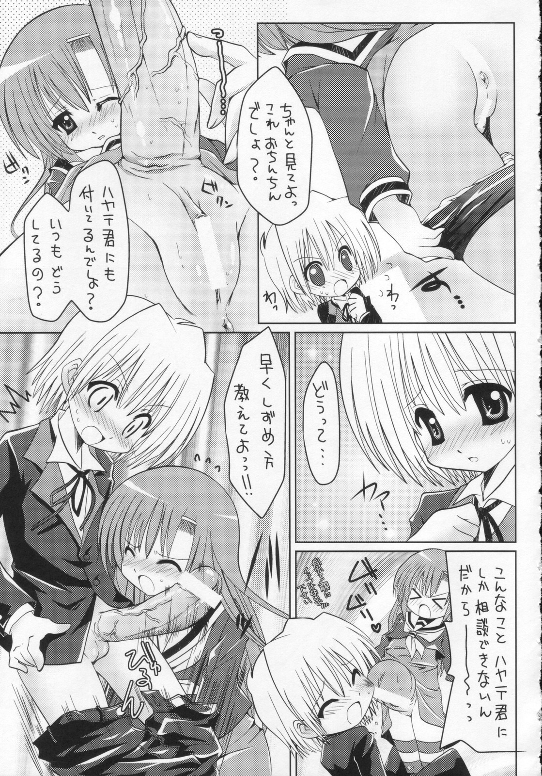 (C72) [Bクルーズ (志堂マユル)] ハヤテとふたなりヒナギク (ハヤテのごとく!)