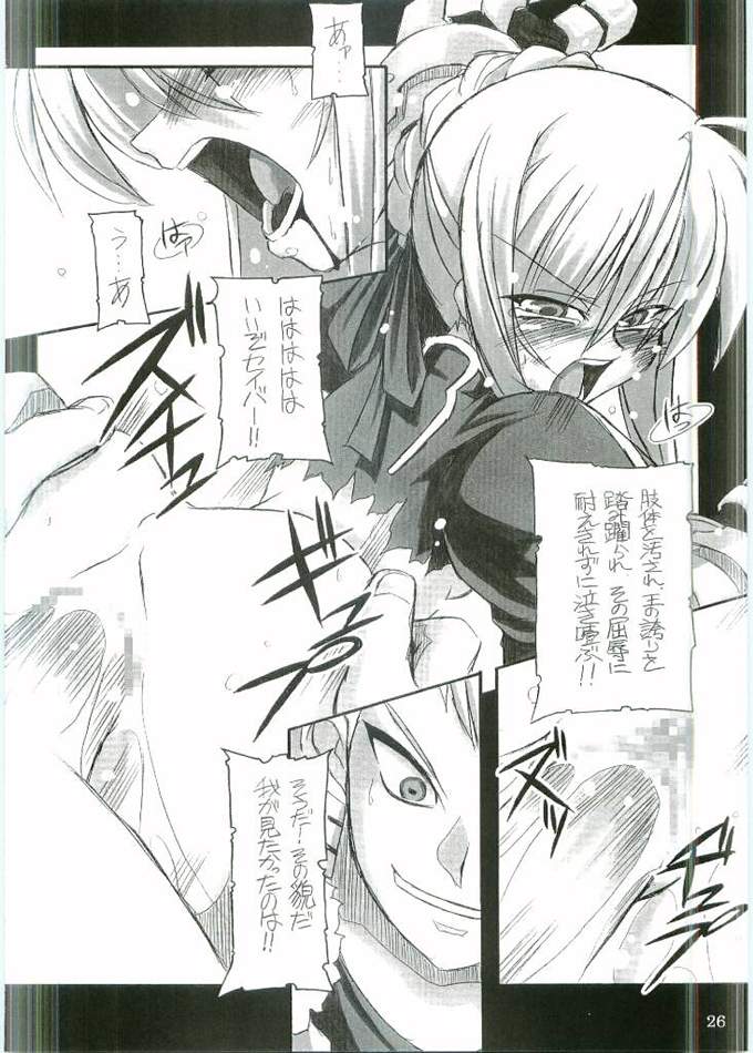 (Cレヴォ35) [NNZ団 (グレート魔神)] 円卓の騎士物語　萌えるセイバー (Fate/stay night)