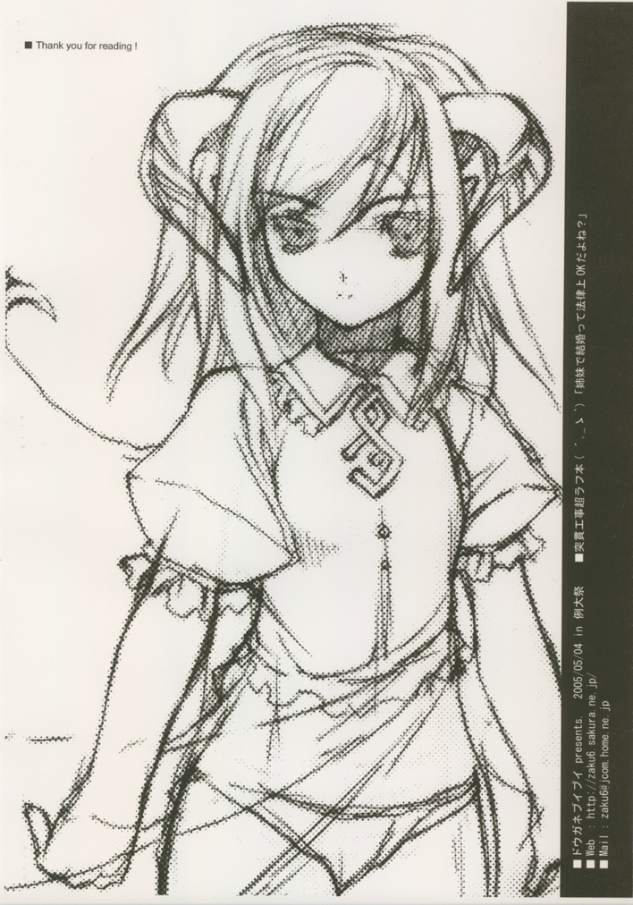(例大祭2) [ドウガネブイブイ (あぶりだしざくろ)] 姉妹で結婚って法律上OKだよね？ (東方Project)