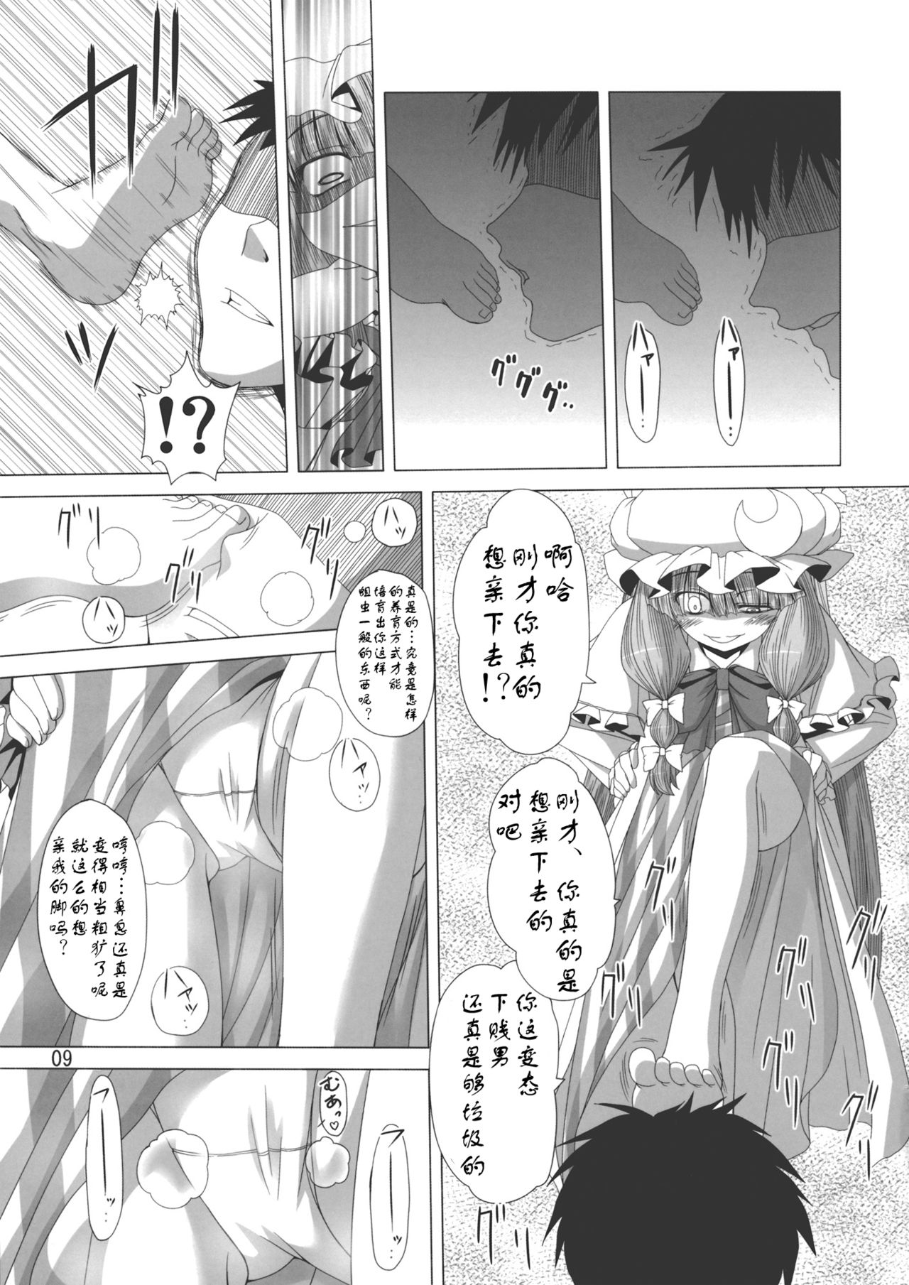 (C79) [響輝 (胃がん星人)] ぱちゅ＋さとにジト目で見下される本 (東方Project) [中国翻訳]