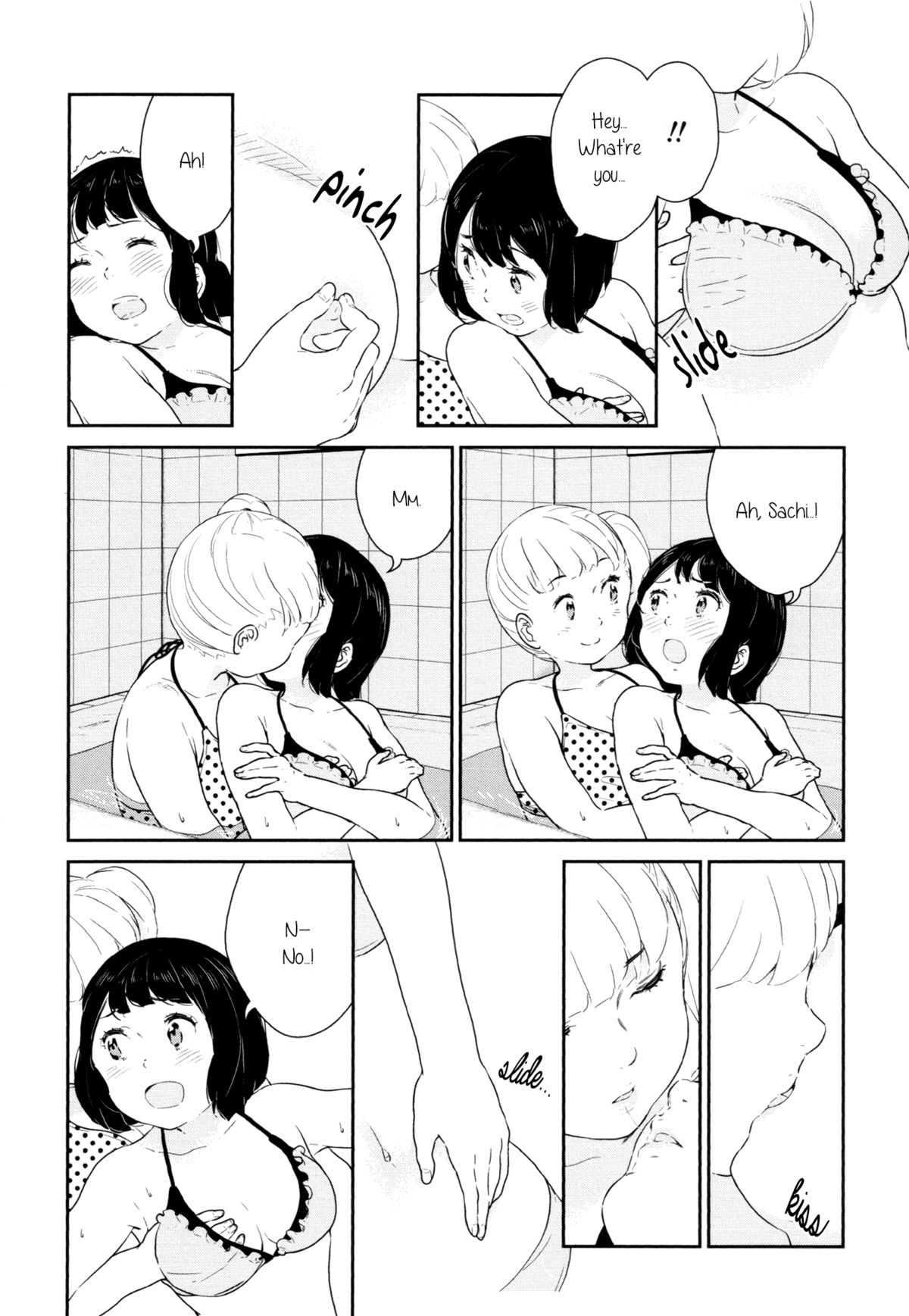 [倉田嘘] 夏の日 (百合姫Wildrose Vol.7) [英訳]