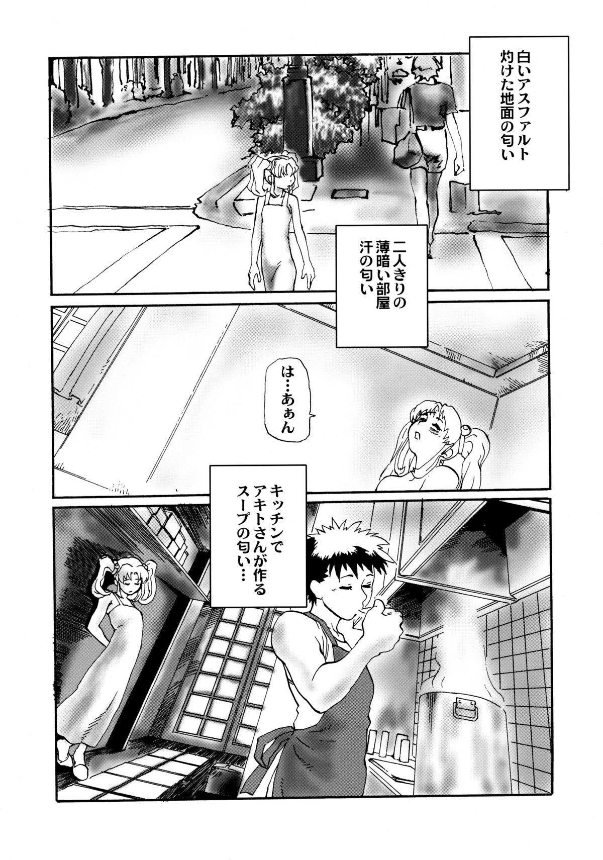 (COMIC1☆4) [鶴ヶ島ハイツ (長谷円)] 瑠璃色天国 (機動戦艦ナデシコ)