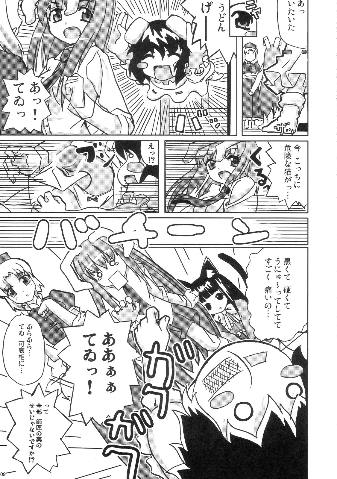 (例大祭3) [千変万化式 (DATE)] 永遠亭猫曜日 (東方Project)