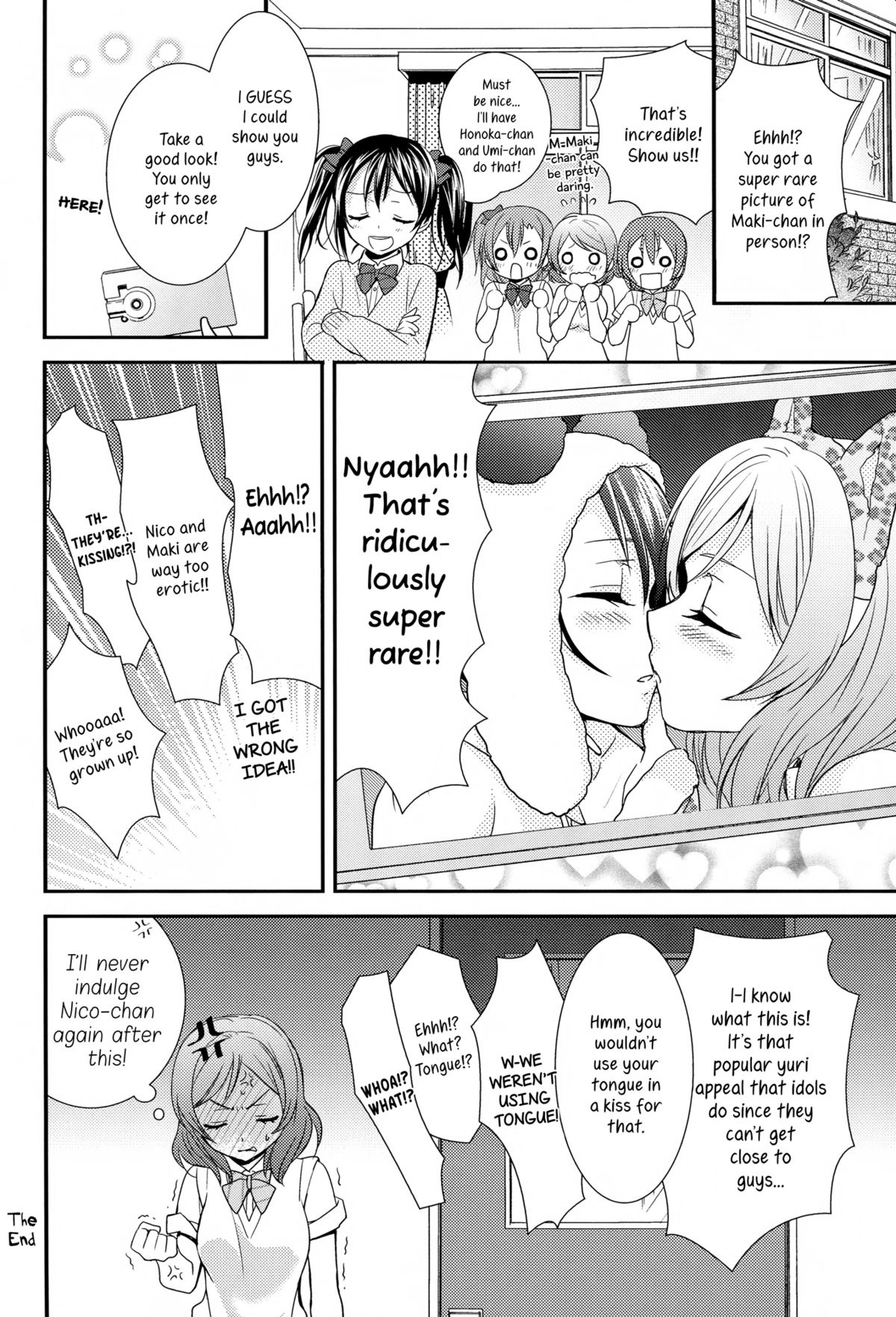 (C84) [スイートピー、COCOA BREAK (大島智、大島永遠)] にこまきっ! HUG! (ラブライブ!) [英訳]