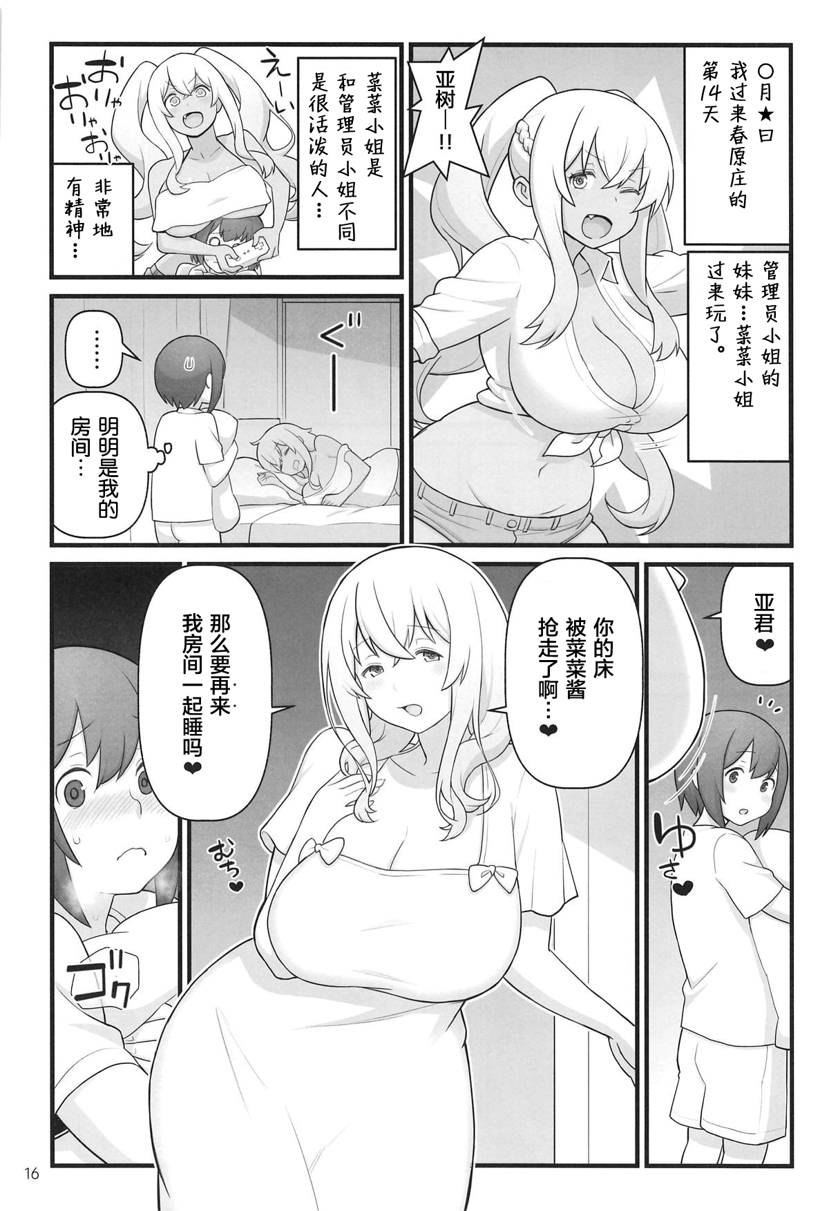 (C95) [核座頭市 (核座頭)] あっくんの日記帳 (すのはら荘の管理人さん) [中国翻訳]