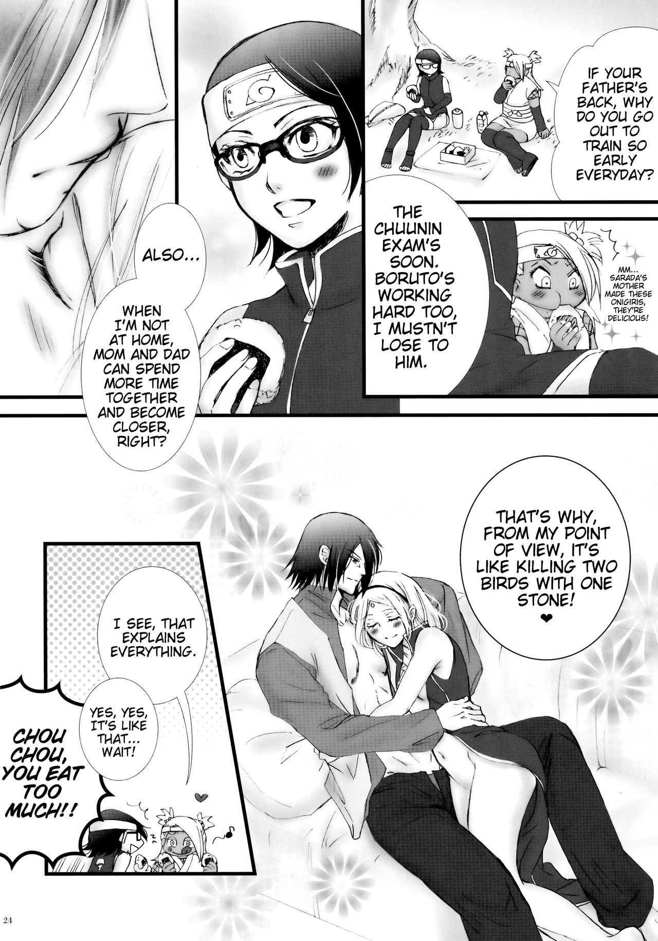 (HARUCC21) [ぷりんちょ。 (ぷりん)] ヒミツの時間 (NARUTO -ナルト-) [英訳]