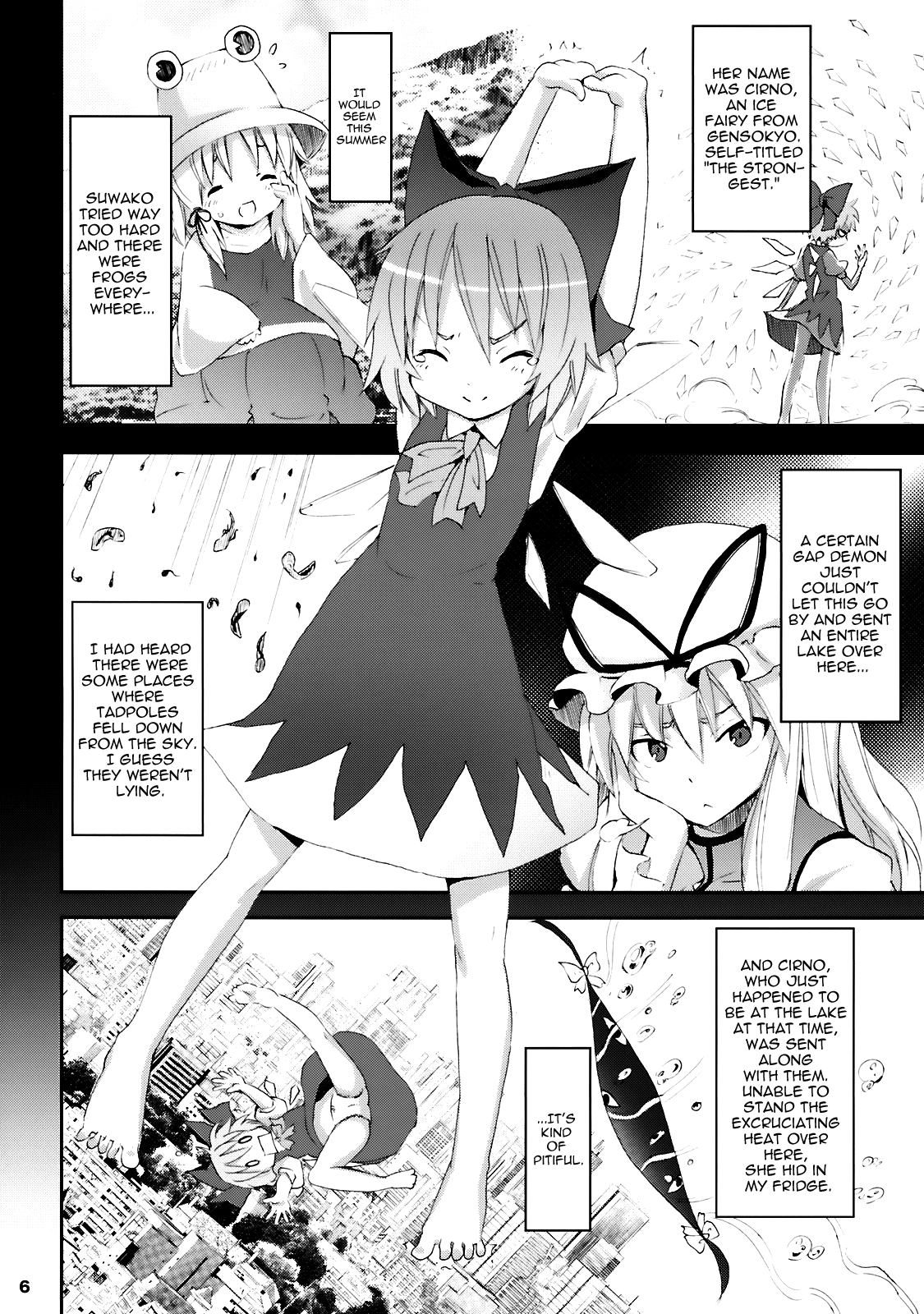 (サンクリ45) [のうないカノジョ (キシリトヲル)] チルノがおうちにやってきた! (東方Project) [英訳]