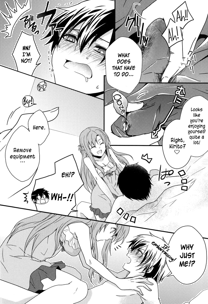 (SPARK7) [空屋 (鈴沢秋)] 恋するアスナはせつなくてキリトくんを想うとついイジワルしちゃうの (ソードアート・オンライン) [英訳]