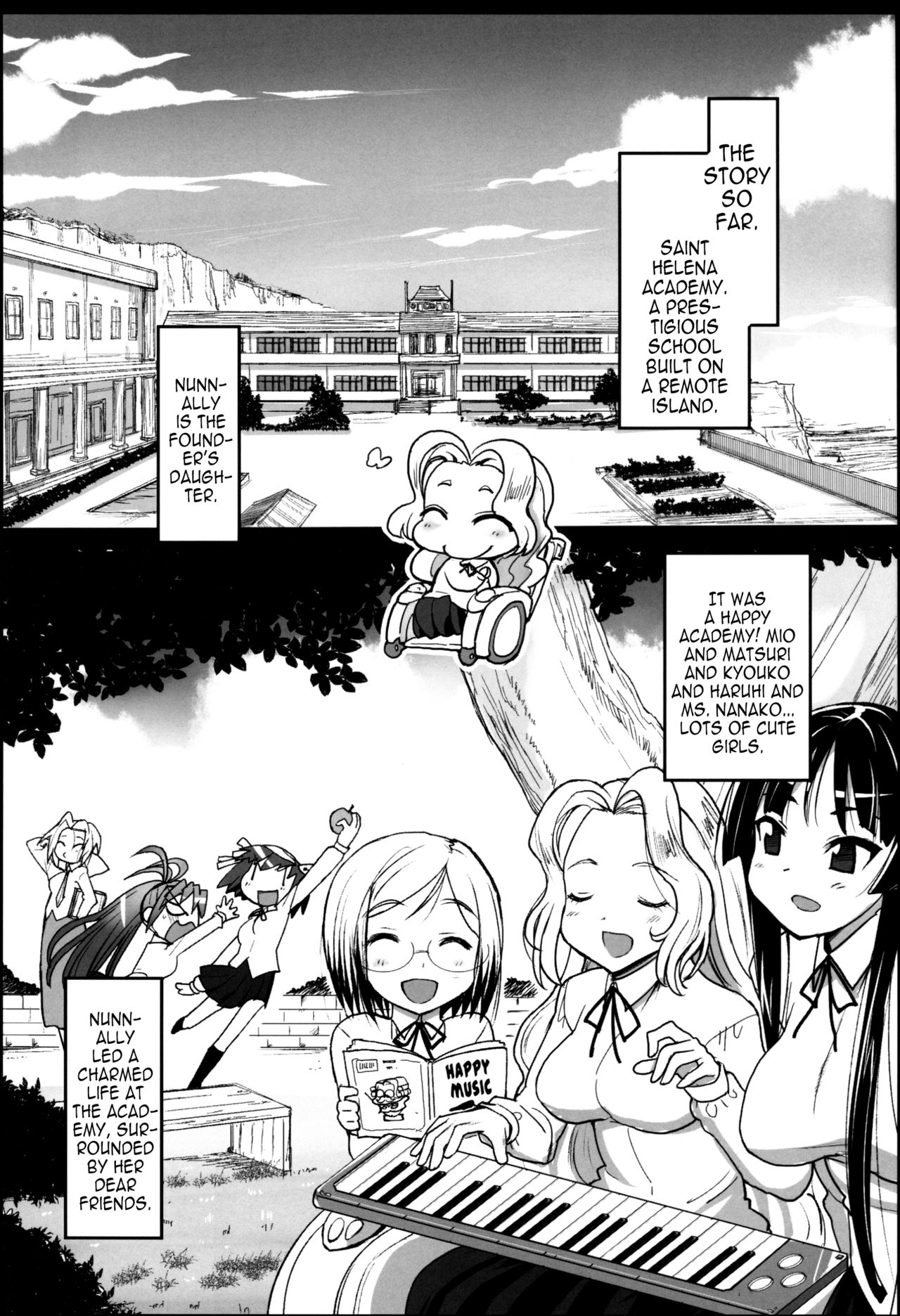 [エロマズン (まー九郎)] 聖ヘレナ学園 2 ～テロリストに占拠された女学園でレイプ祭り!～ (よろず) [英訳]
