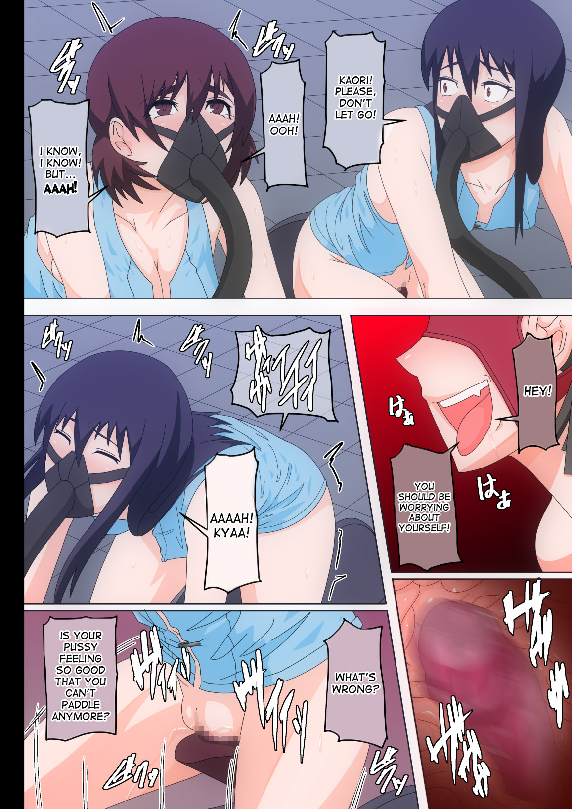 [ぽりのしす (しんくうたつや)] 私達が洗脳され淫乱女と化し全身オマ○コ状態になるまで調教され慰安ペットとして出品されるまでの物語 [英訳] [DL版]