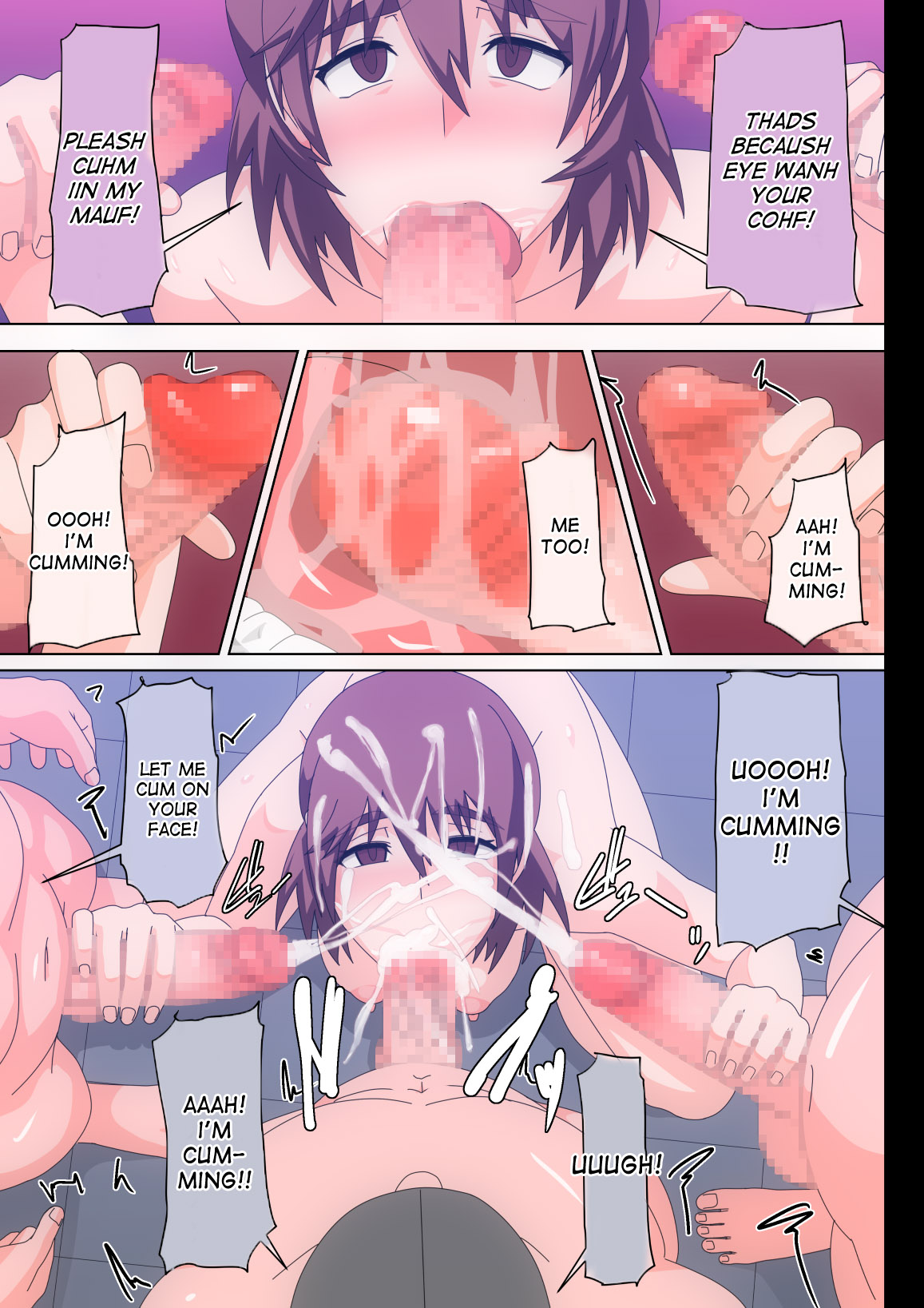 [ぽりのしす (しんくうたつや)] 私達が洗脳され淫乱女と化し全身オマ○コ状態になるまで調教され慰安ペットとして出品されるまでの物語 [英訳] [DL版]