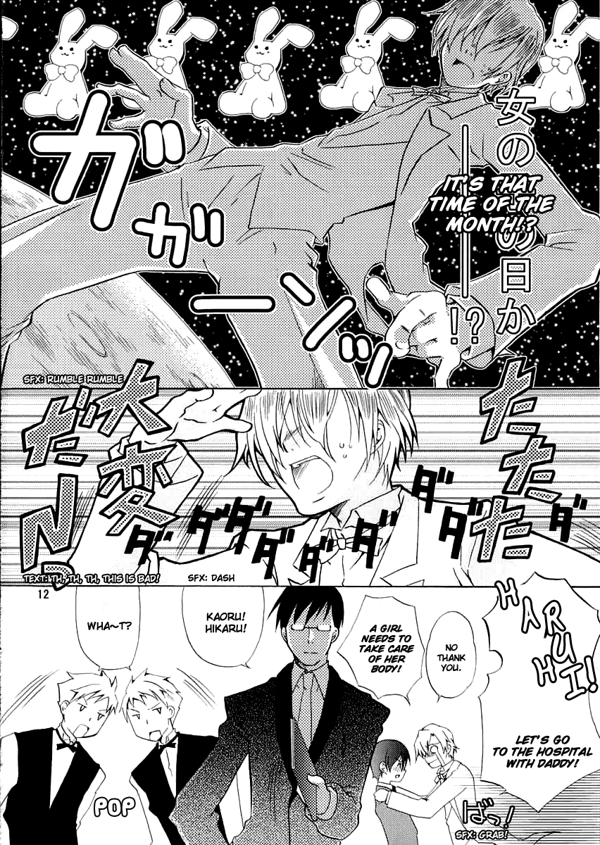 (サンクリ32) [一日三錠 (神宮梢)] ホスト部のお姫様は悪い魔法使いに騙される (桜蘭高校ホスト部) [英訳]