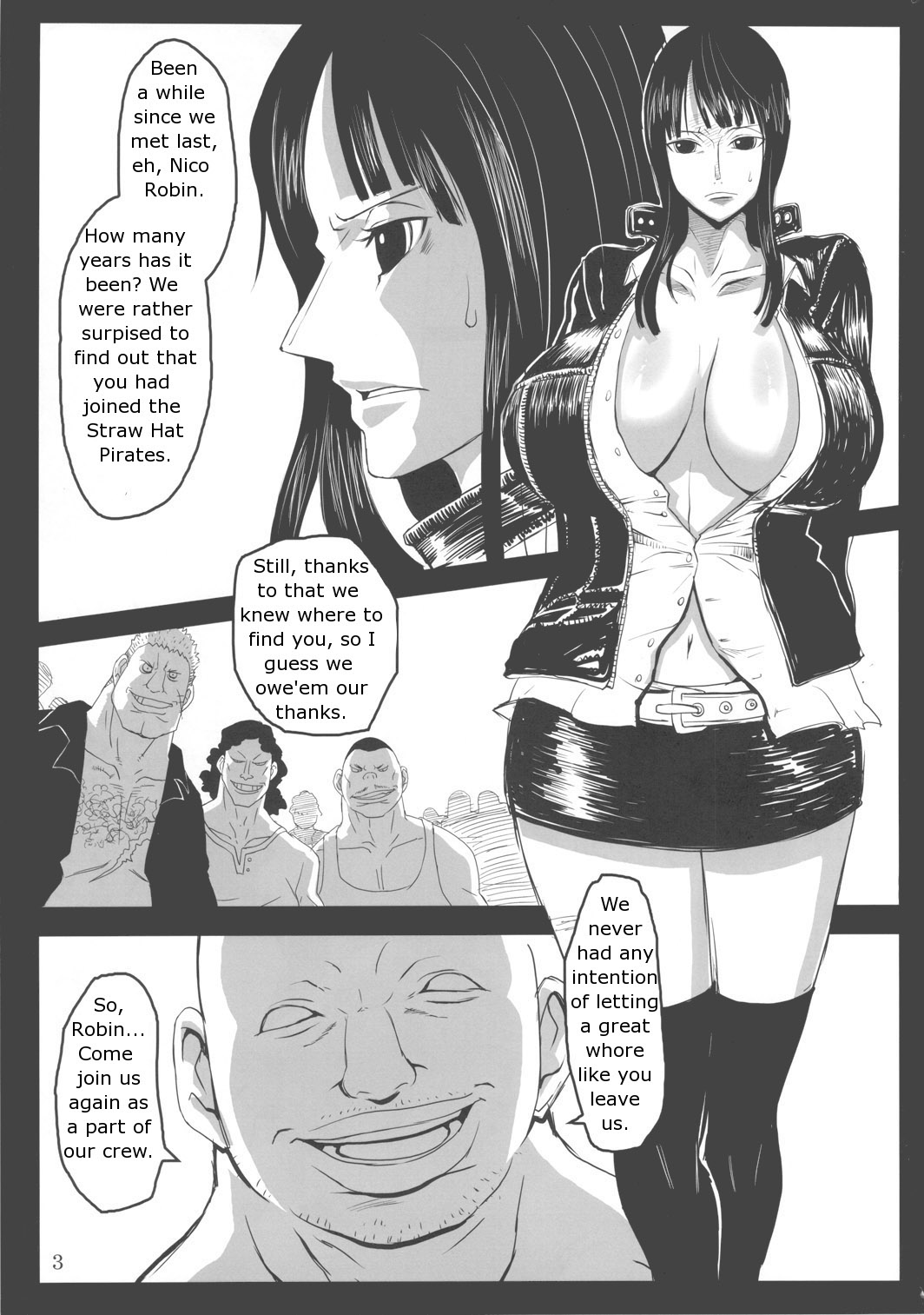 (C78) [エイトグラフィカ (吉玉一楼)] メタボリズムOP 巨乳巨尻娼婦ニコロビンの消したい過去 (ワンピース) [英訳]