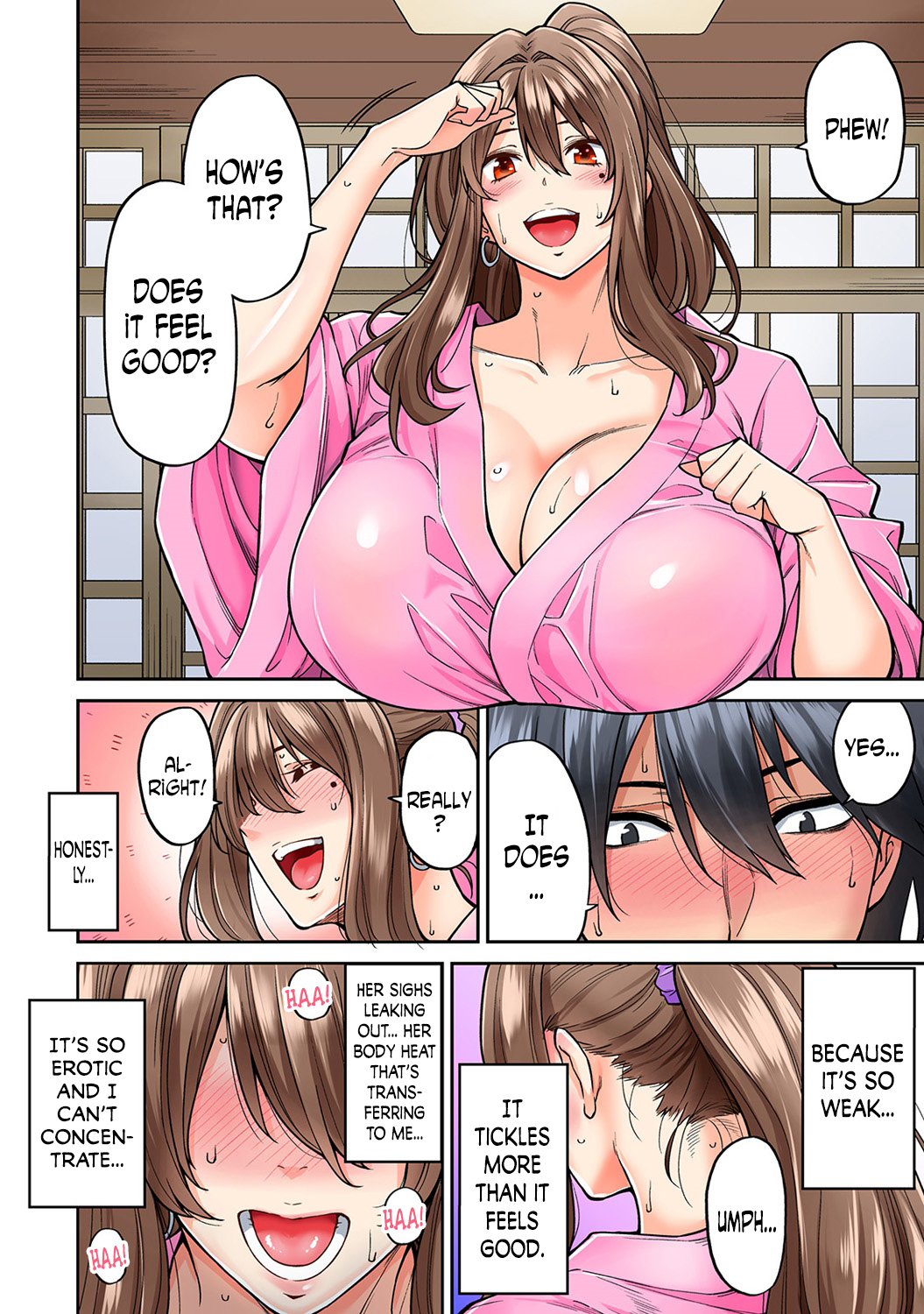 [庄司二号] 発情むんむんマッサージ! 第3-4話 [英訳]