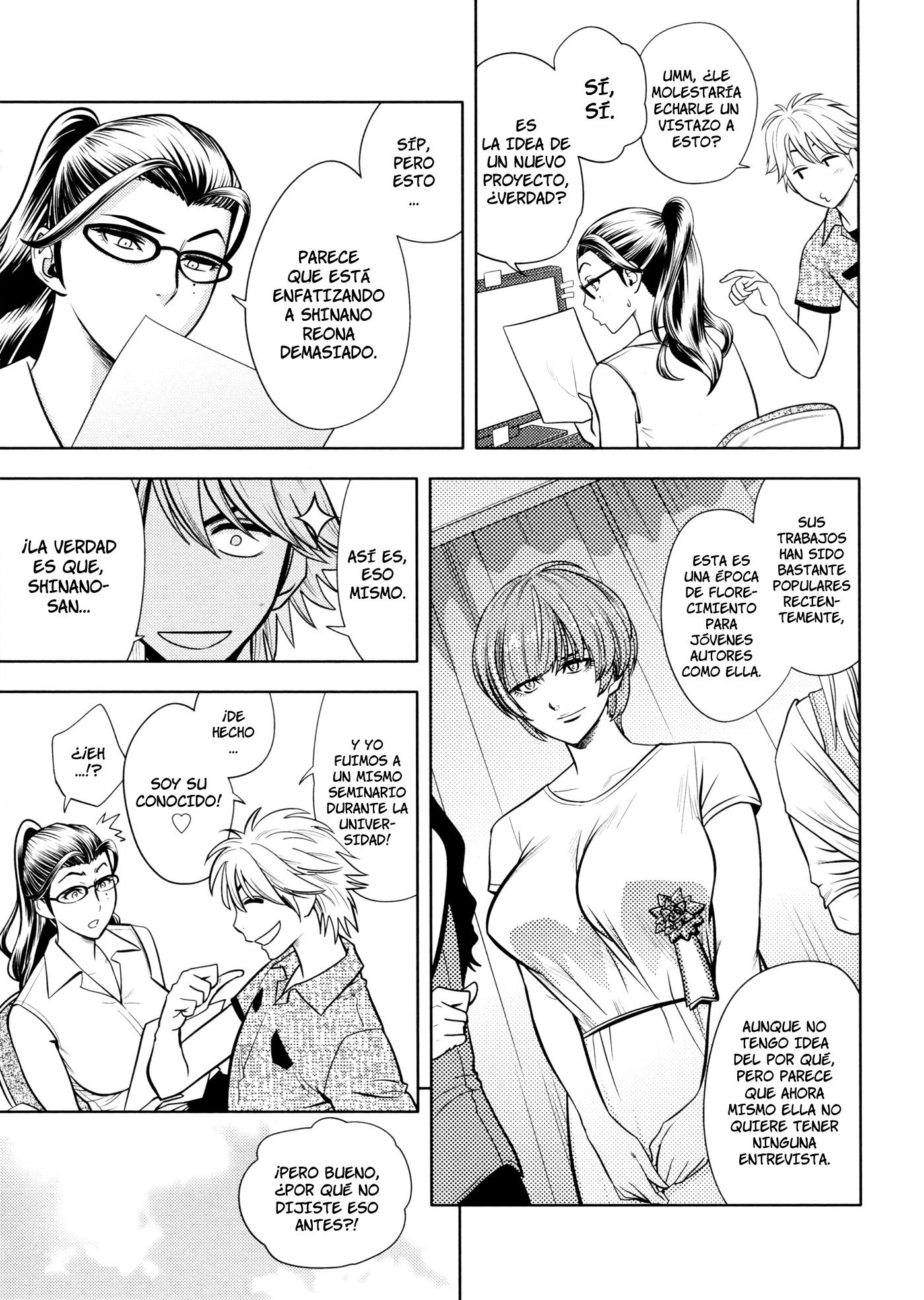 Bijin Henshuu-chou no Himitsu | El Secreto de la Hermosa Editora en JefeCap。 1-7