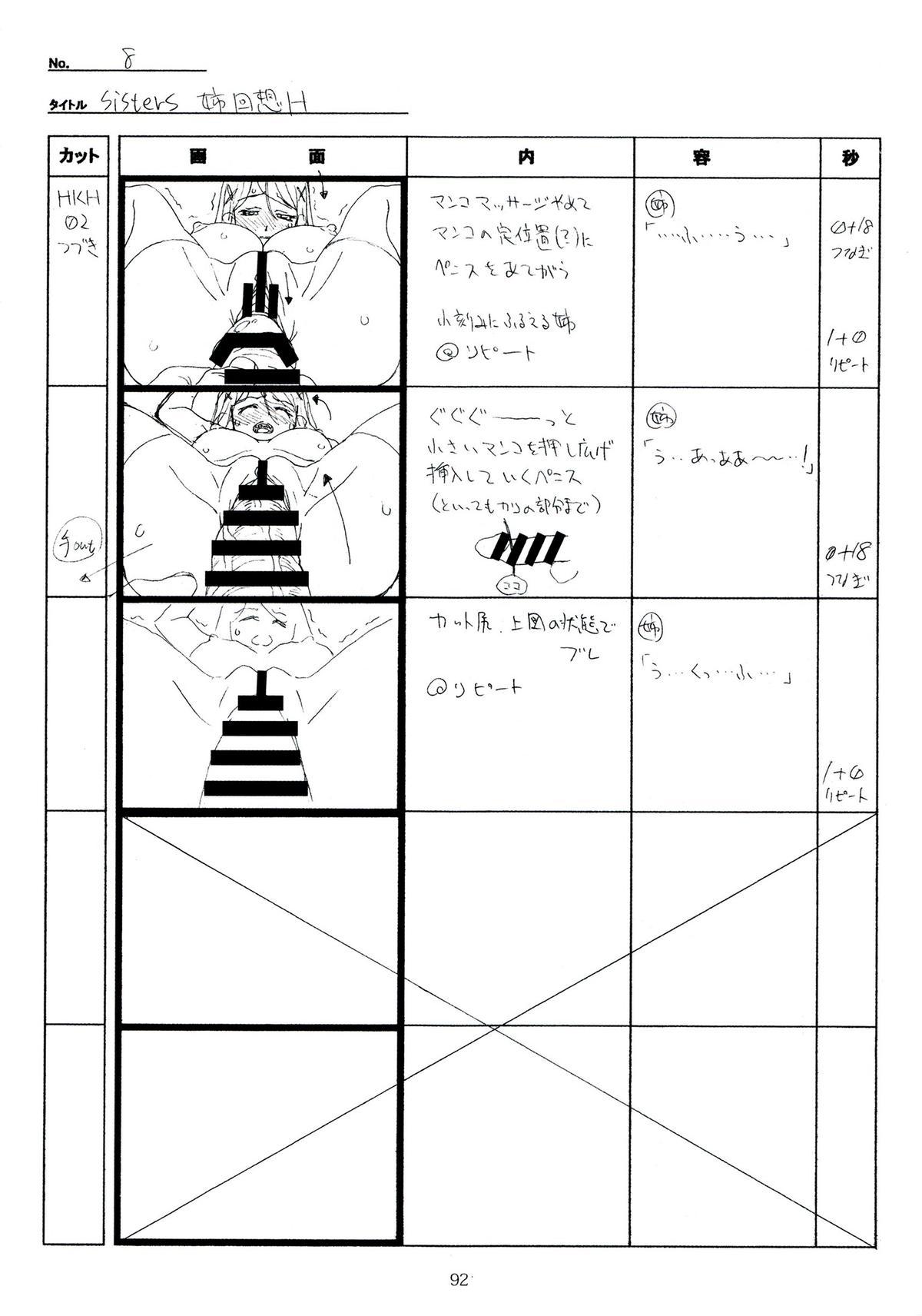 SISTERS-夏の西郷のHi-Hシーン全部絵コンテ