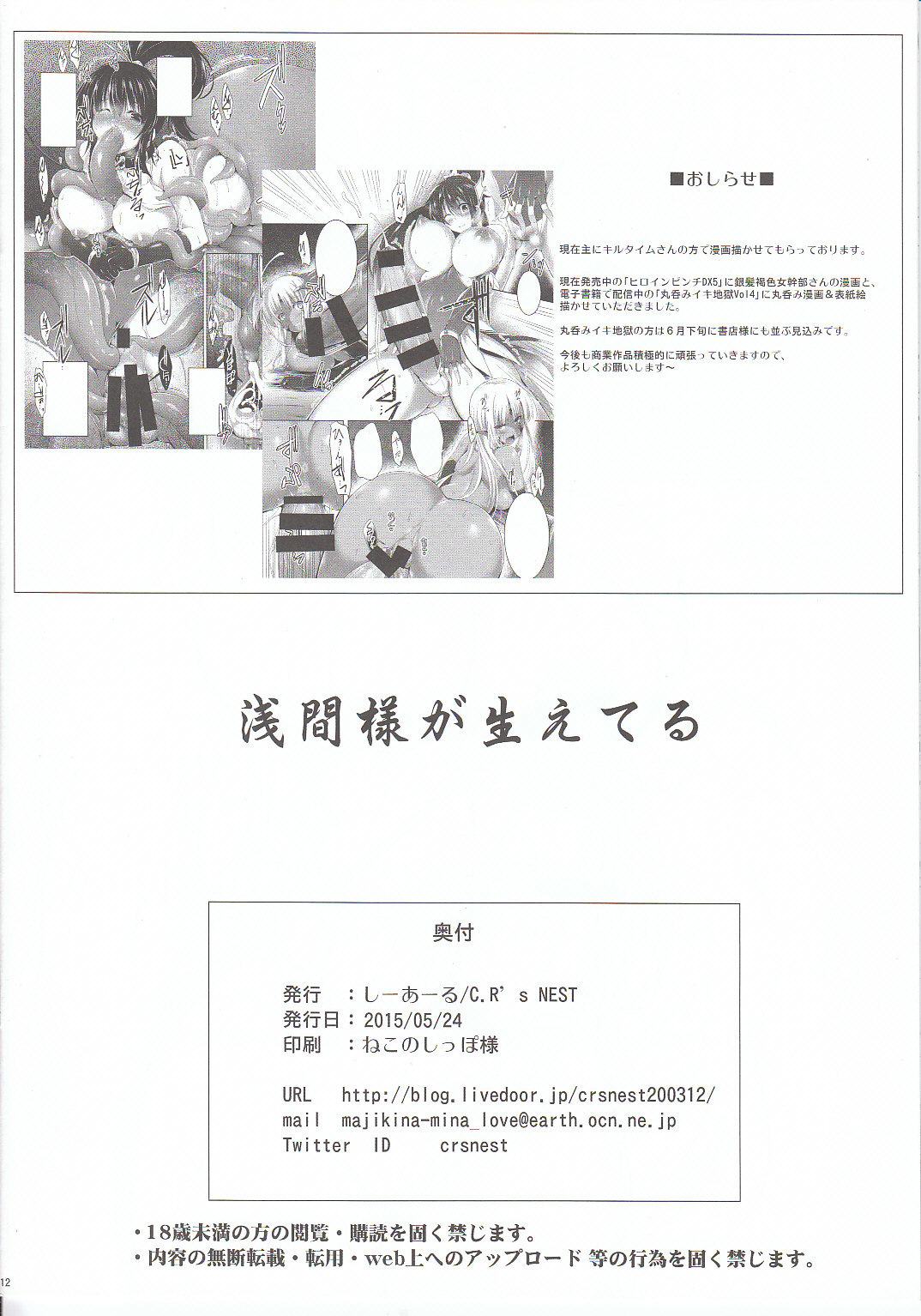 あさまさまがへてる