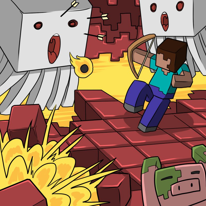 Minecraft＆lt; Koukou Daibouken＆gt; Ch.1-3