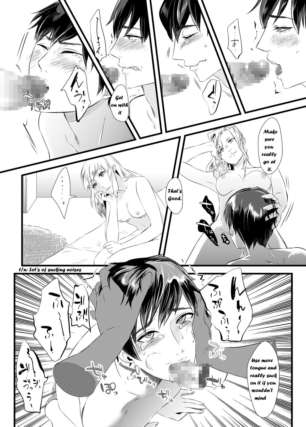 不道徳な百合天国〜夫は女にされ、妻が女に寝ている間に訓練される〜