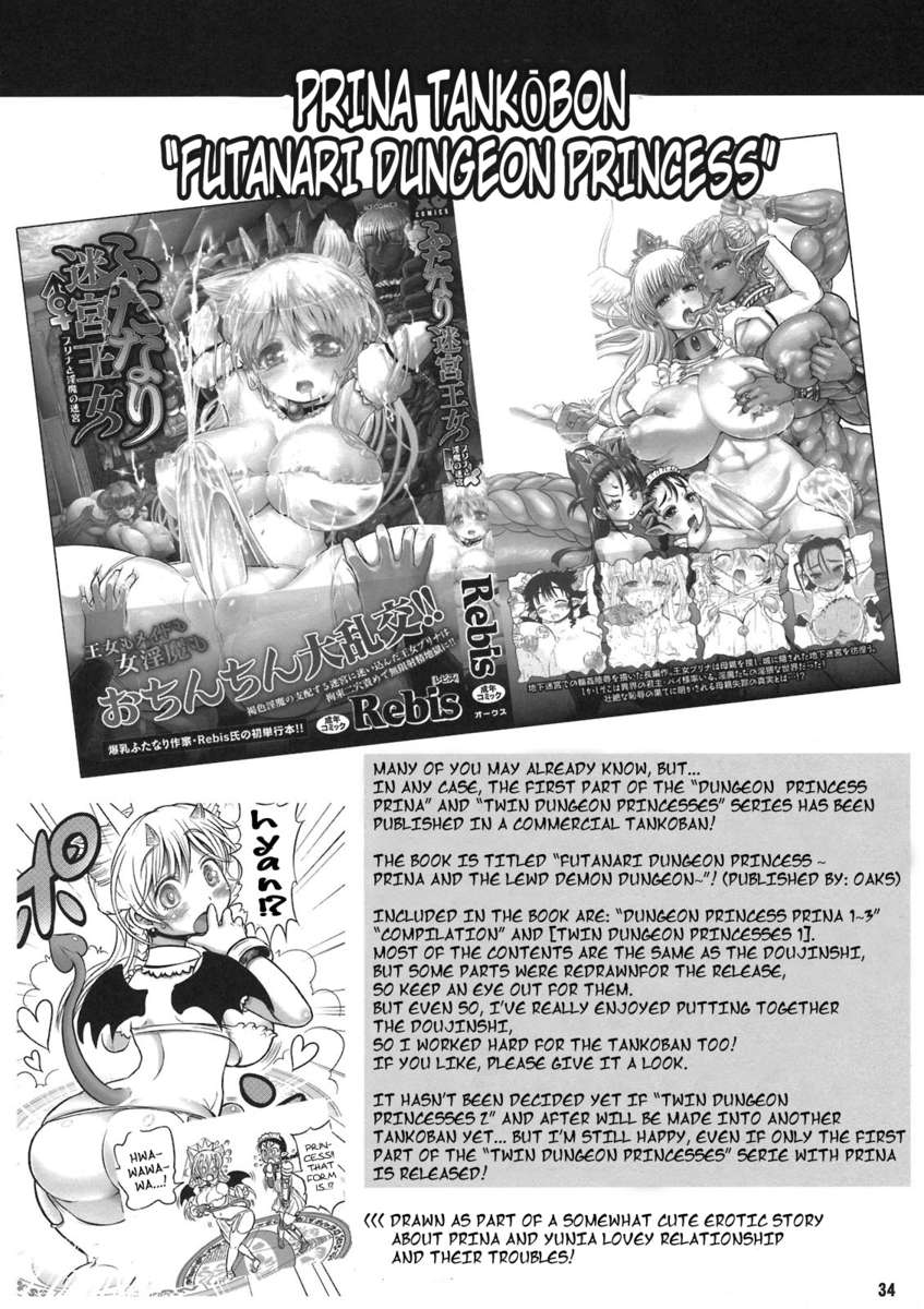 ツインダンジョン-プリンセスVol。 5 /双里の明流王城5