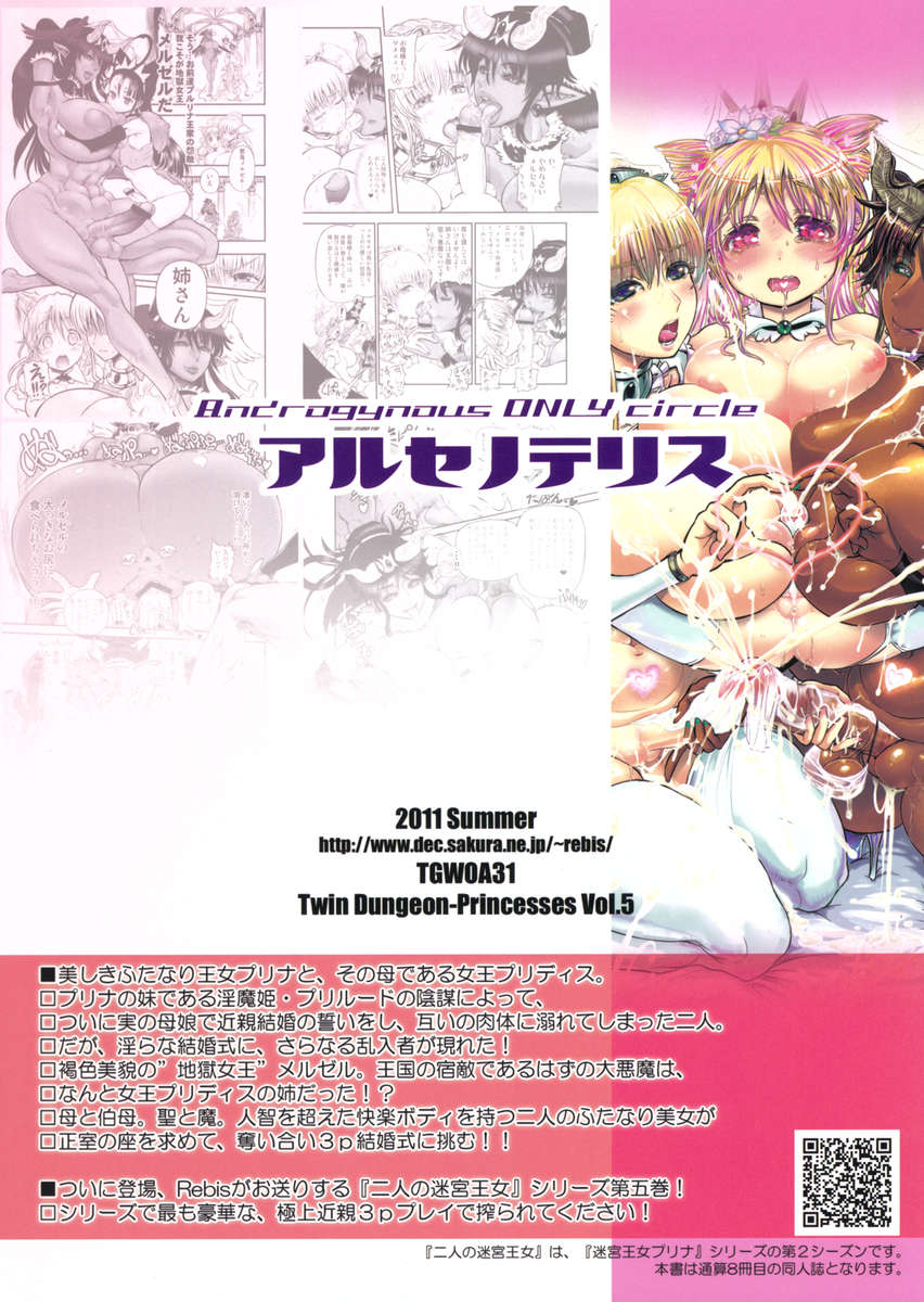 ツインダンジョン-プリンセスVol。 5 /双里の明流王城5