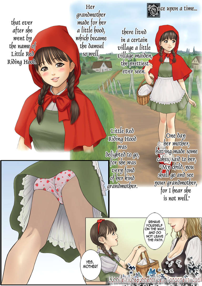 赤ずきんの大人の絵本