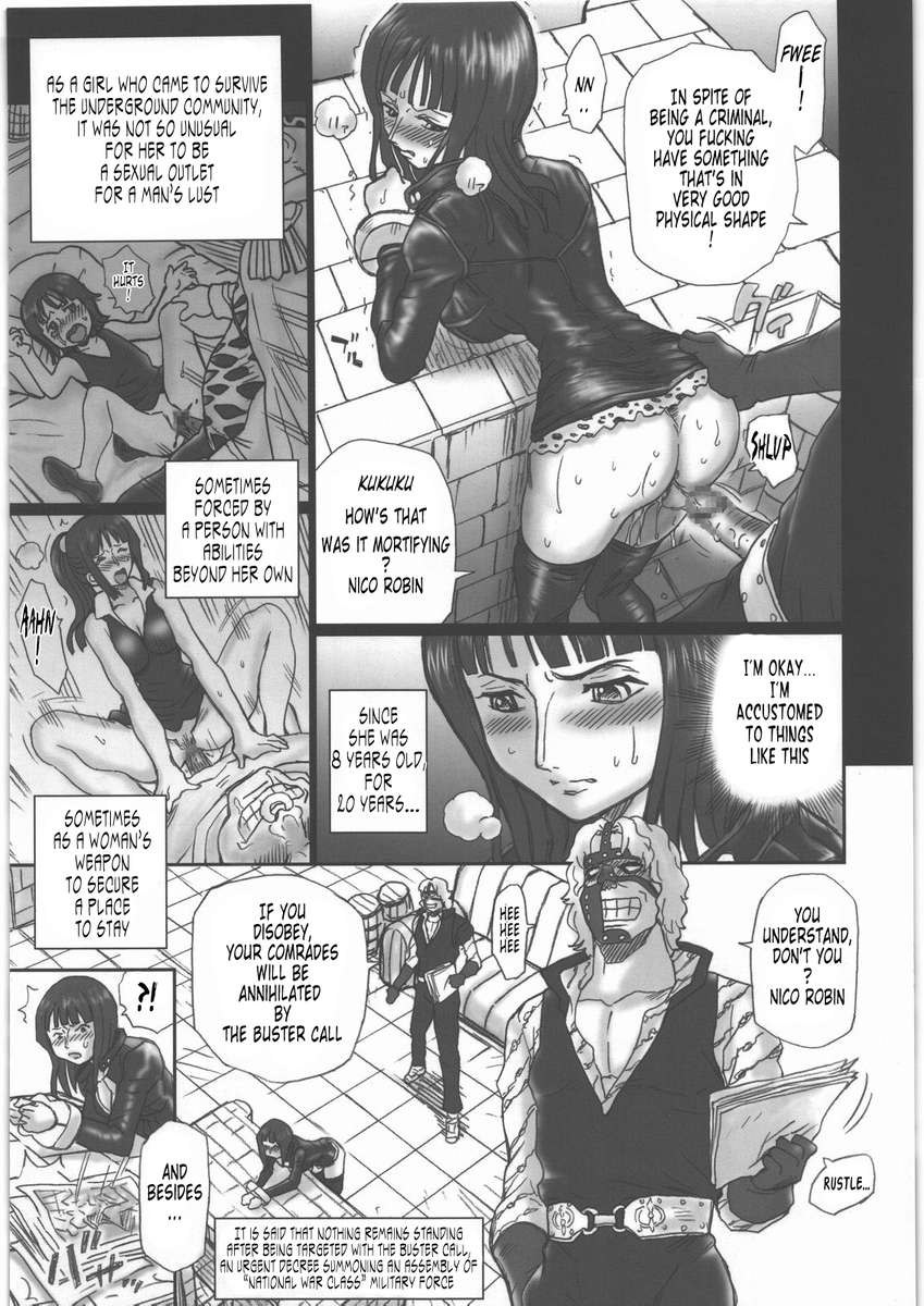 TAIL-MAN NICO ROBIN BOOK