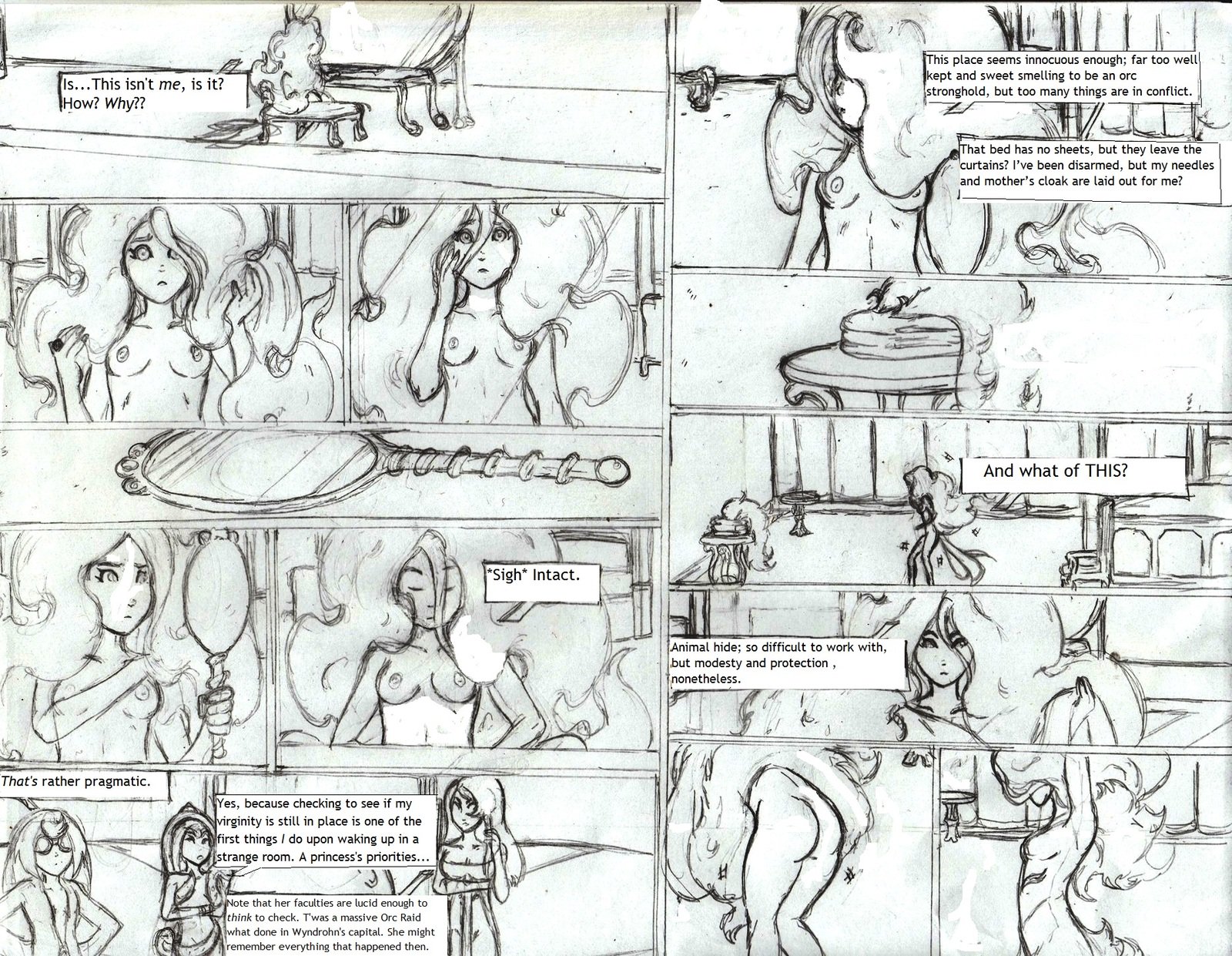 裸の皇后と彼女の女性の好意; Duke-Of-Dutchhazel A.K.ATheGreenHouseによるフルフロンタルファンタジー