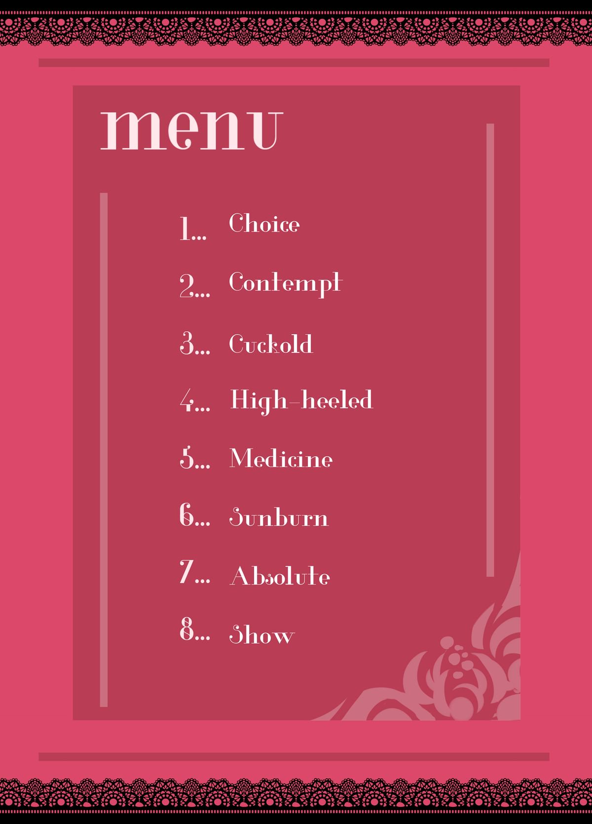 SISSY A LA CARTE2