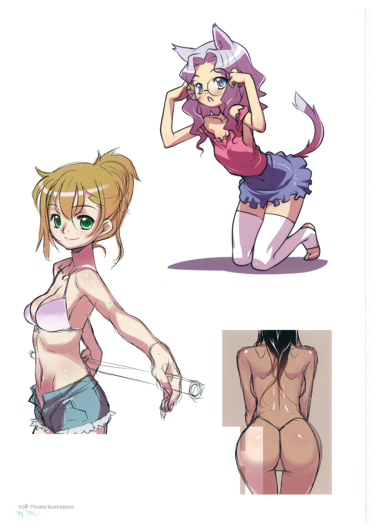 日影英二イラストワークス