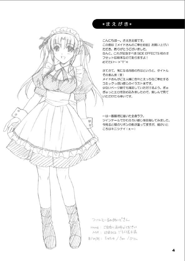 メイドさんのご奉仕日記