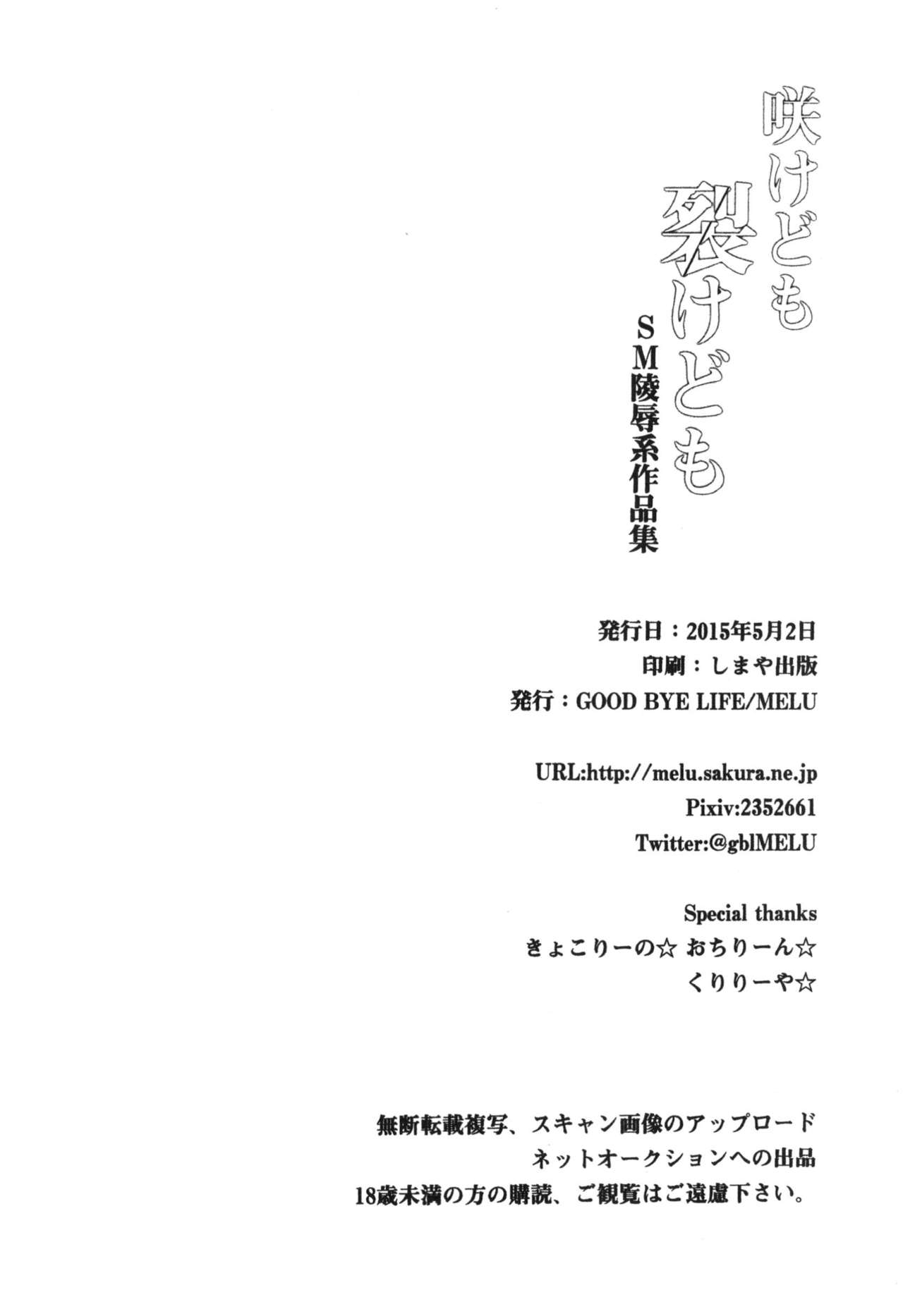 さけどもさけども-SM両条系作人集-