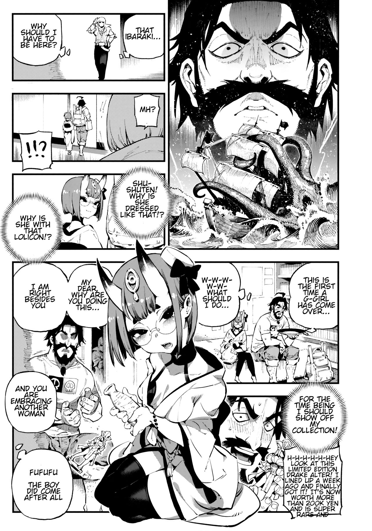 (C94) [熊掌社 (俺正讀)] カルデアマニア・酒呑童子 (Fate/Grand Order) [英訳]