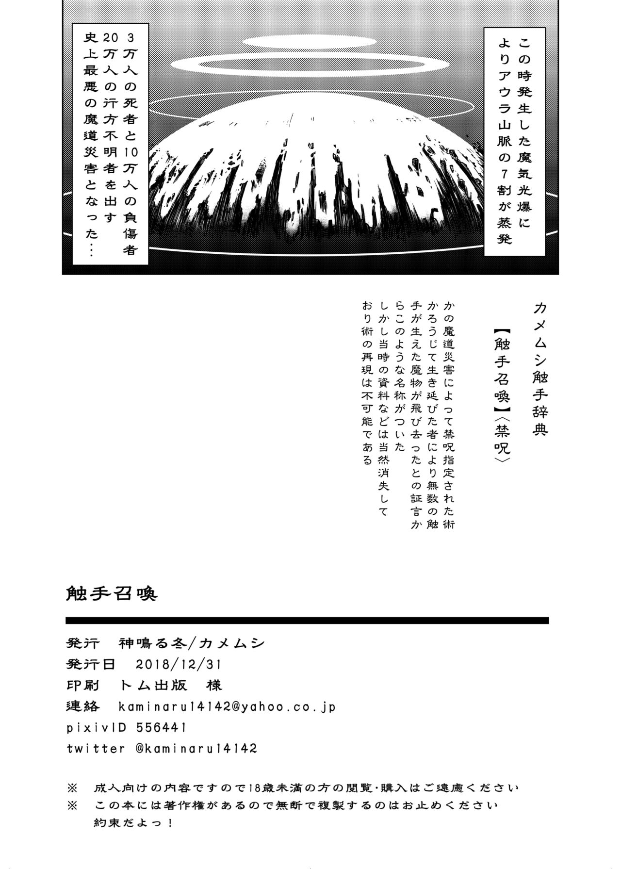 [カメムシ (神鳴る冬)] 触手召喚 [DL版]