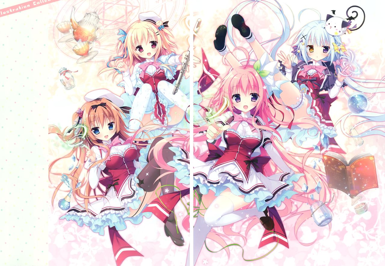 [白もち桜] 恋するココロと魔法のコトバ OFFICIAL ARTBOOK