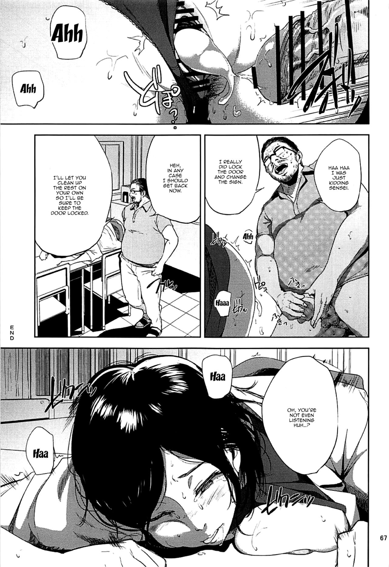(C93) [ごしっぷごしっく (ししじ)] 倉敷先生は発情期 総集編FINAL (富士山さんは思春期) [英訳]