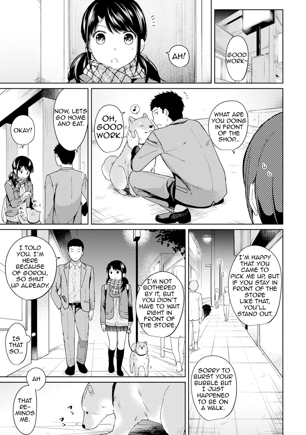 [二三月そう] 1LDK+JK いきなり同居? 密着!? 初エッチ!!? 第1-9話 [英訳]