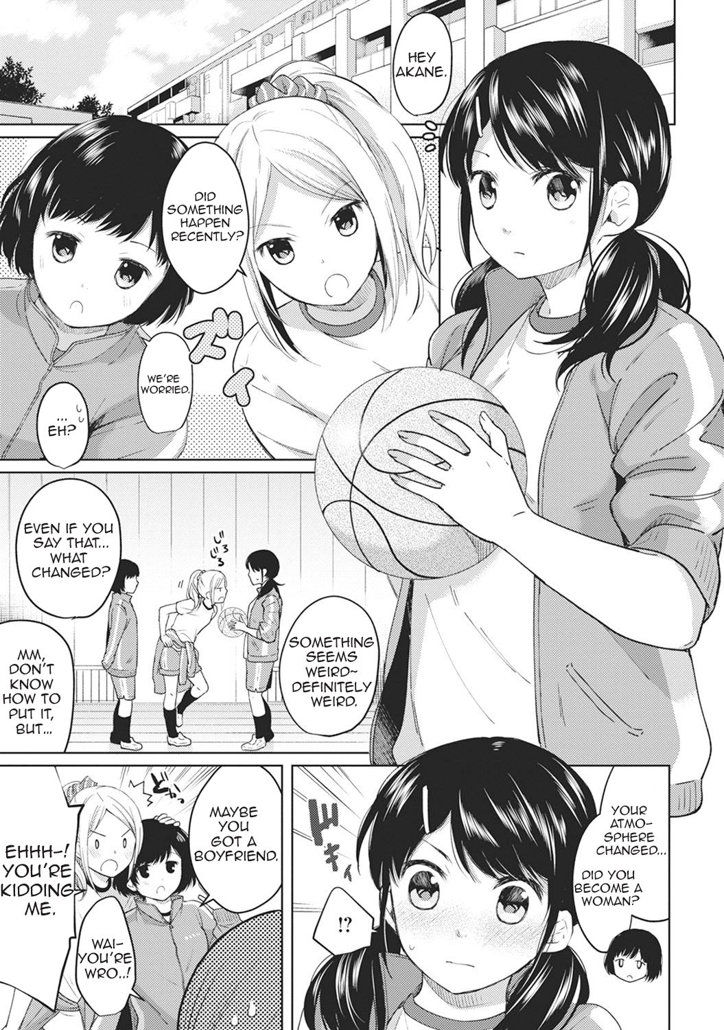[二三月そう] 1LDK+JK いきなり同居? 密着!? 初エッチ!!? 第1-9話 [英訳]