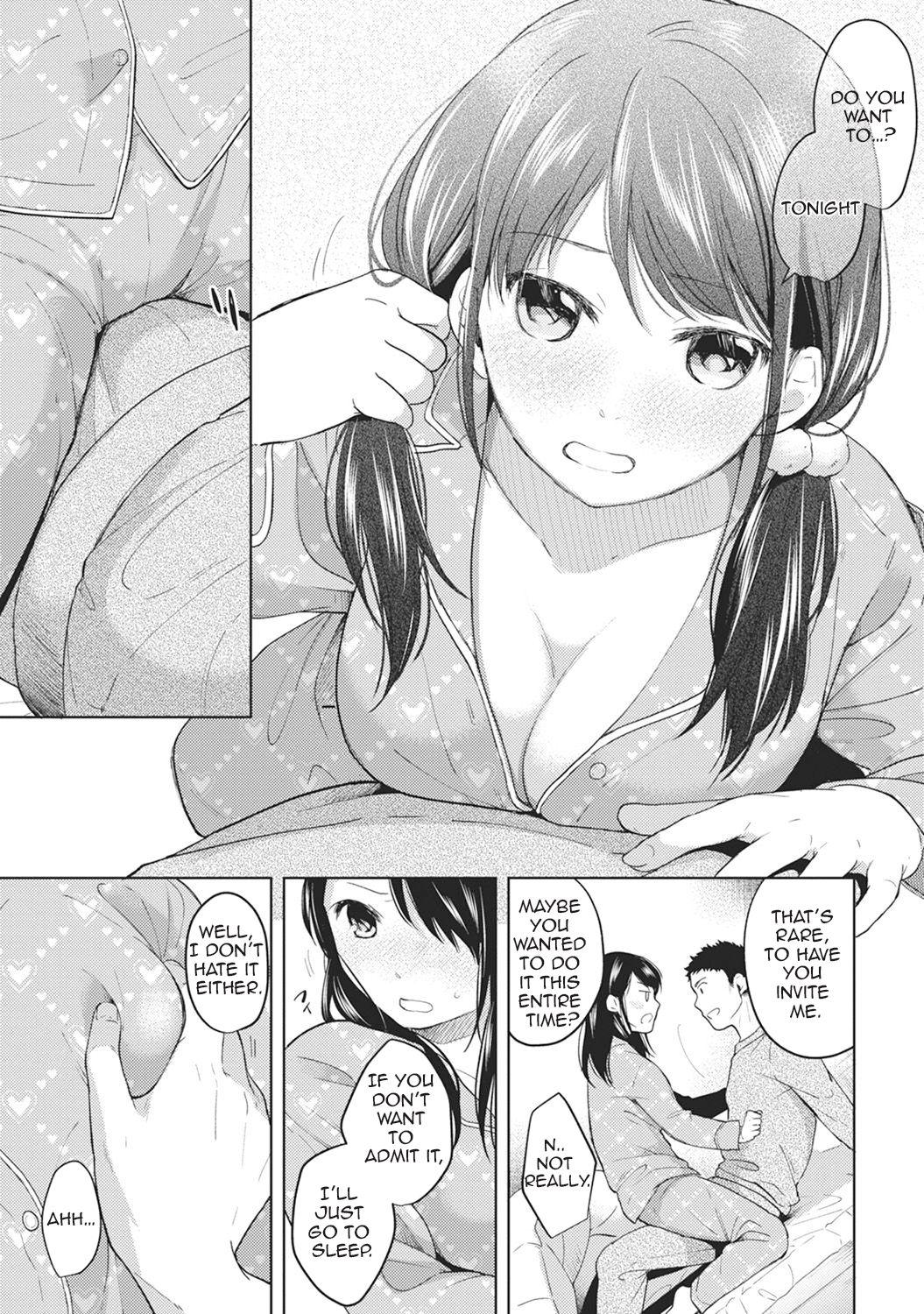 [二三月そう] 1LDK+JK いきなり同居? 密着!? 初エッチ!!? 第1-9話 [英訳]