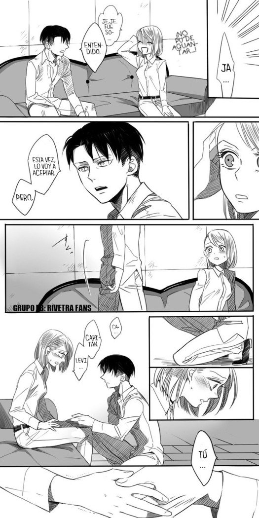 Rivetra DoujinshiLevixPetraEspañol